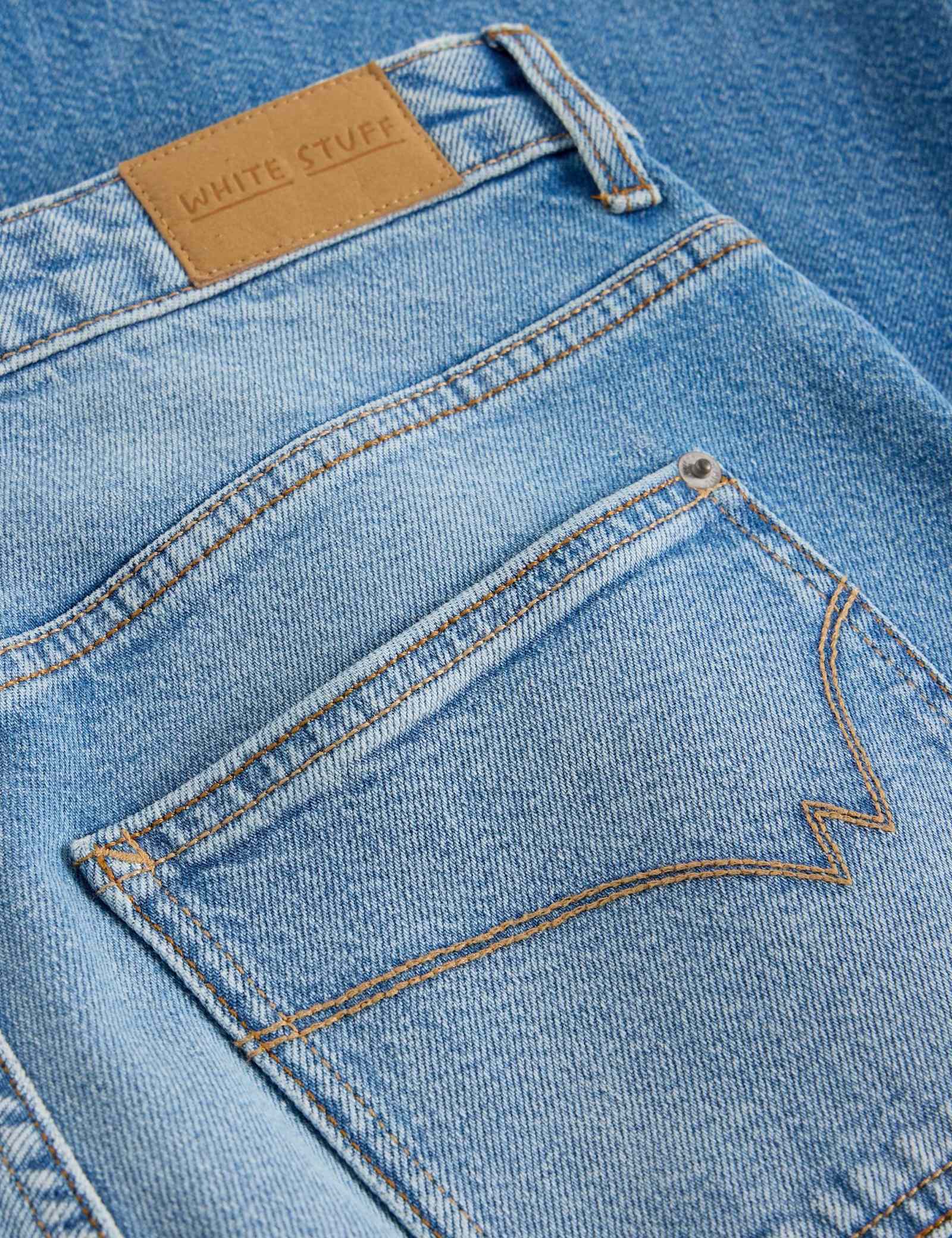 Mid Rise Wide Leg Jeans - image 5