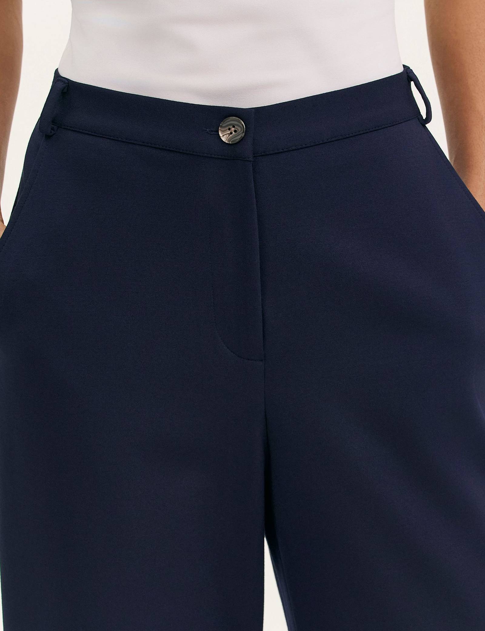 Jersey Wide Leg Trousers - image 5