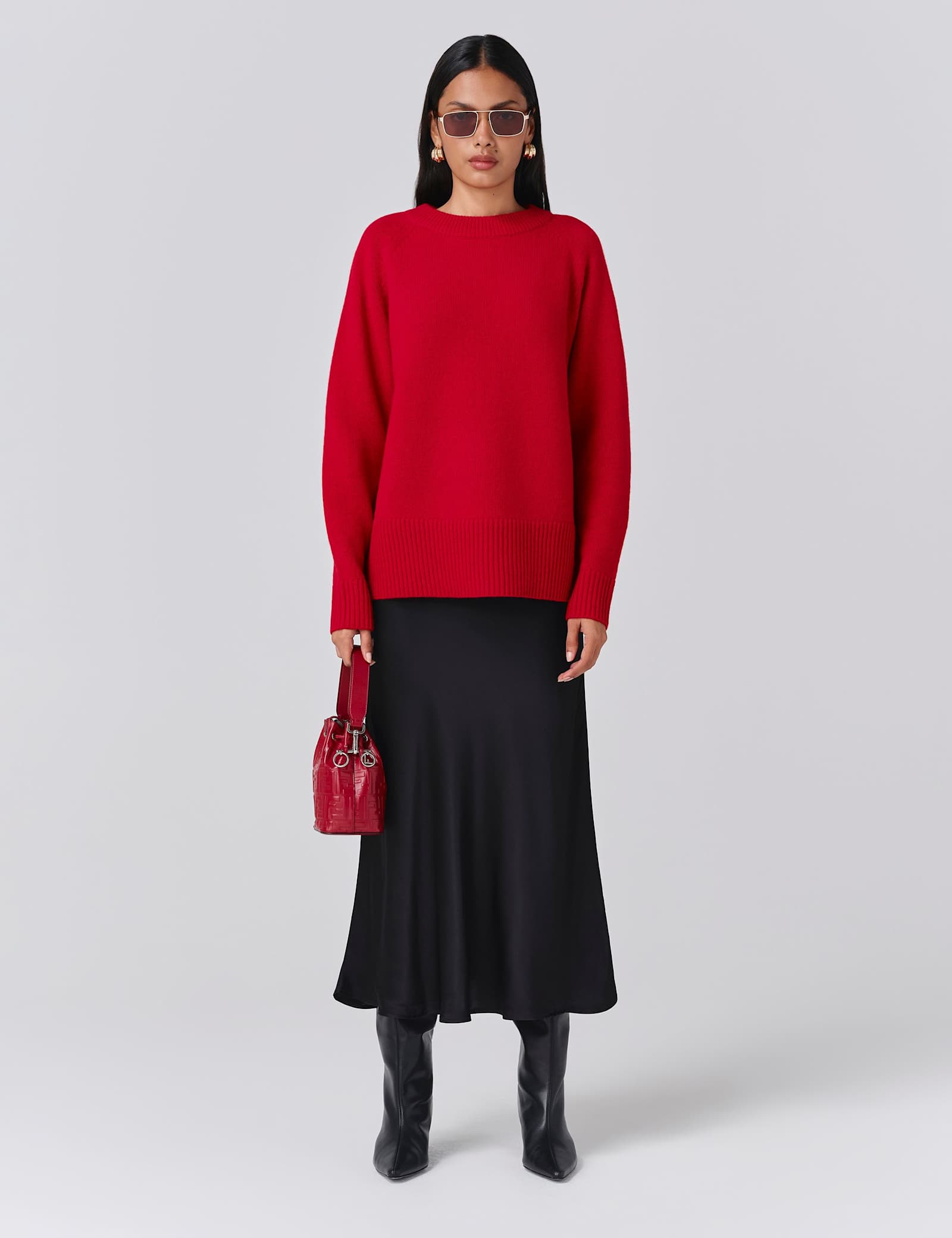 Wool Rich Crew Neck Jumper - image 3