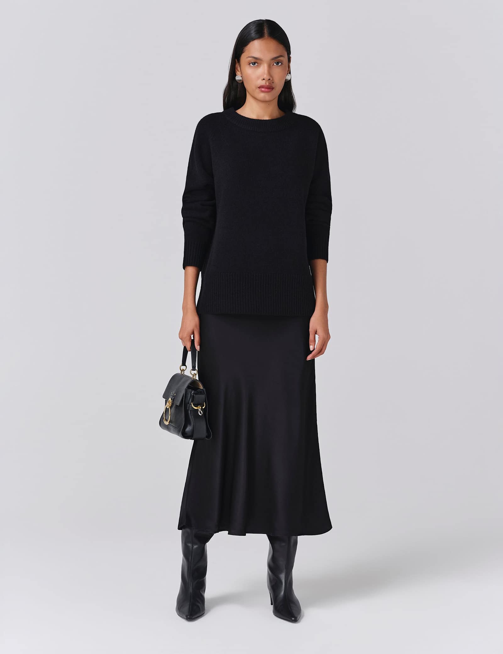 Wool Rich Crew Neck Jumper - image 1