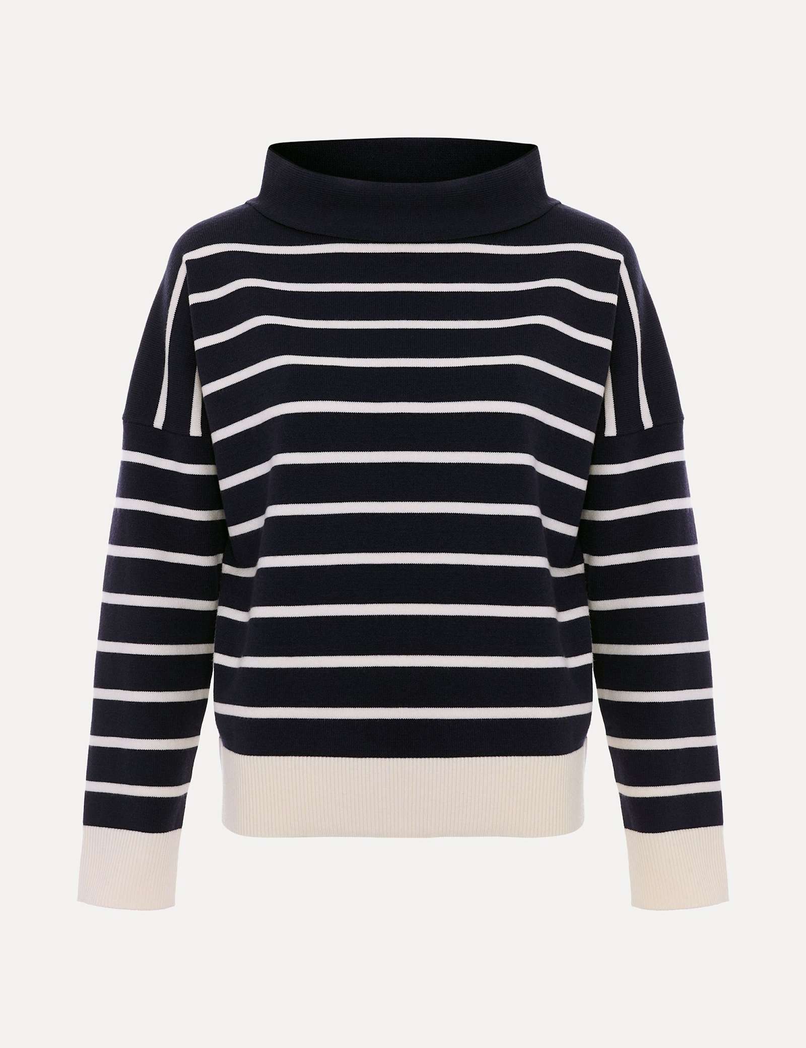 Striped Roll Neck Jumper - image 1
