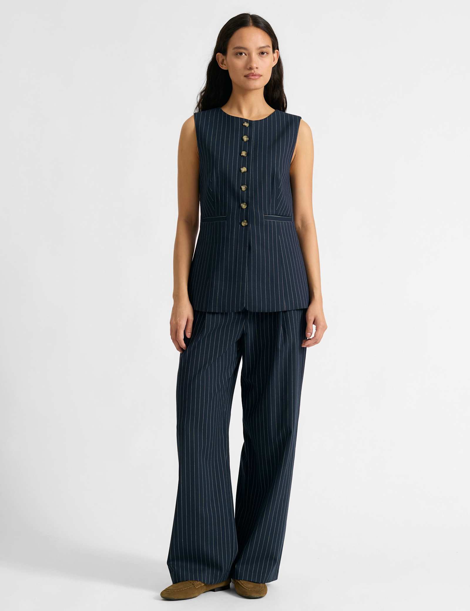Striped Waistcoat - image 5