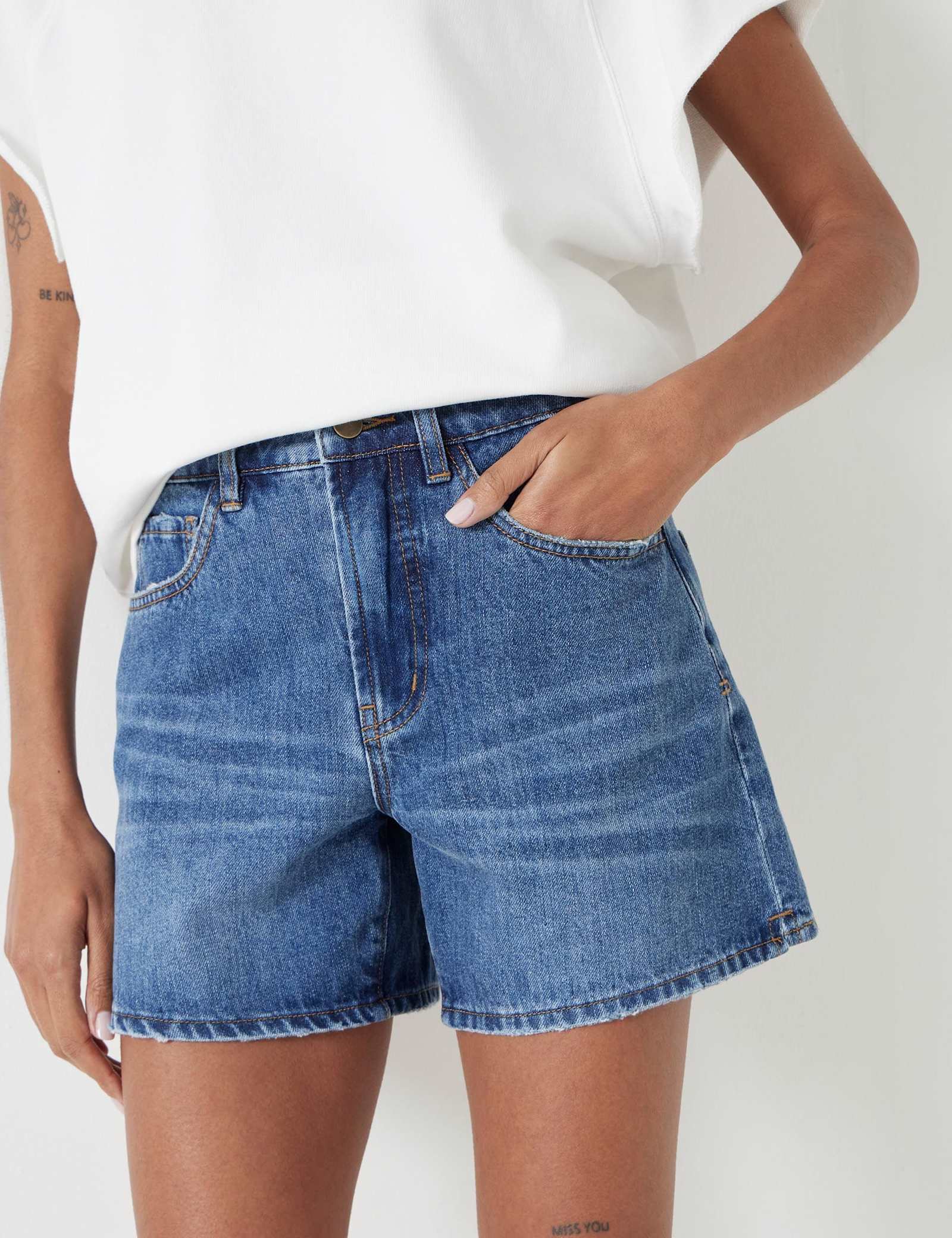 Denim Shorts - image 5