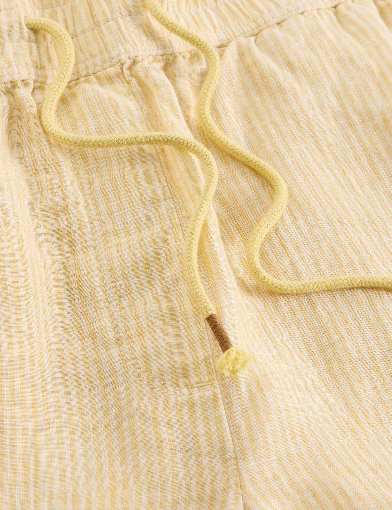 Pure Linen Striped Shorts - image 4