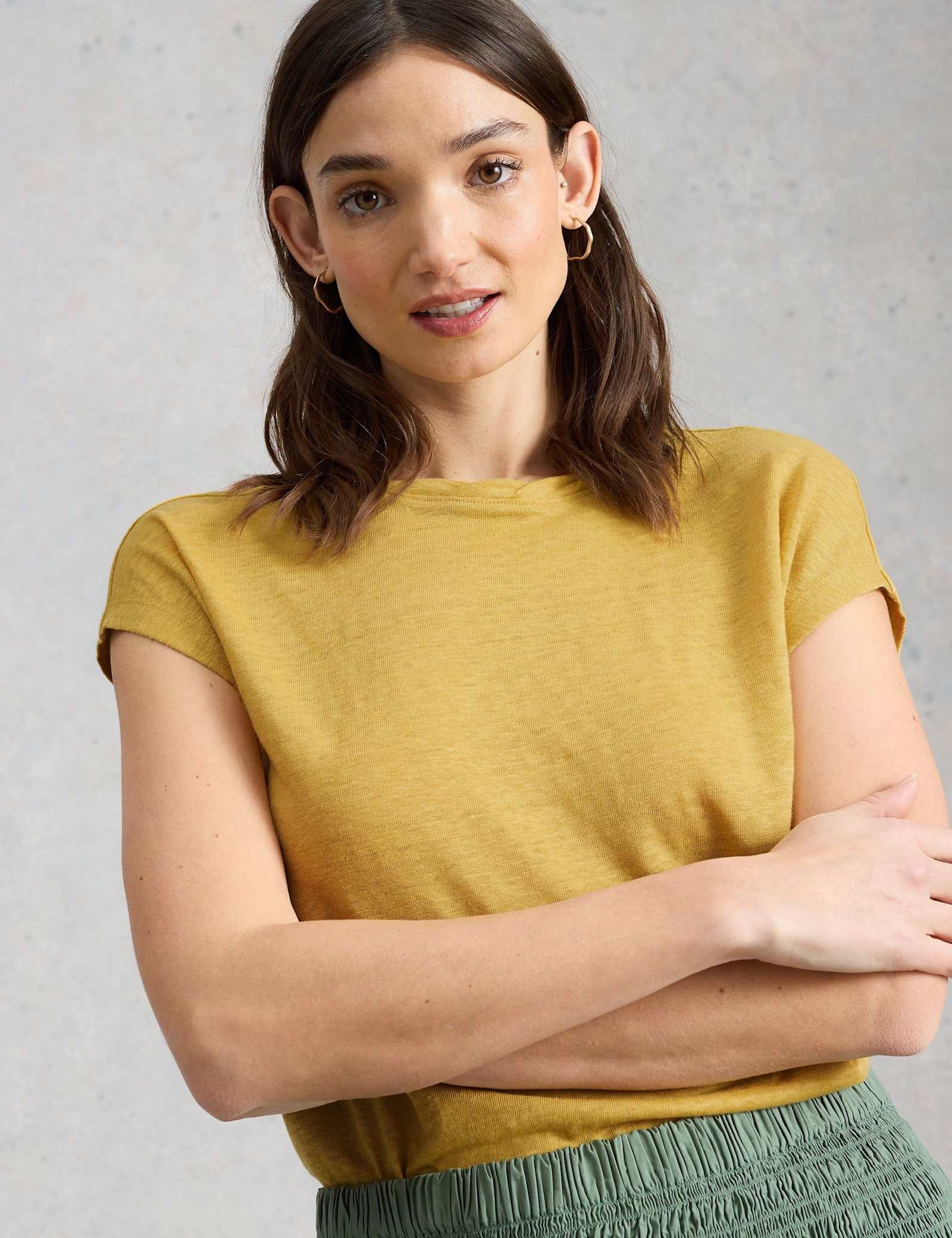 Pure Linen Jersey T-Shirt - image 4