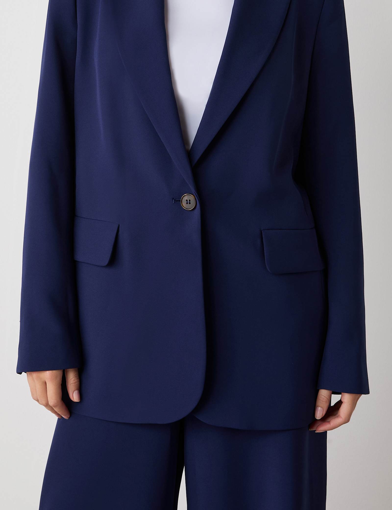 Collared Single Breasted Blazer - image 4