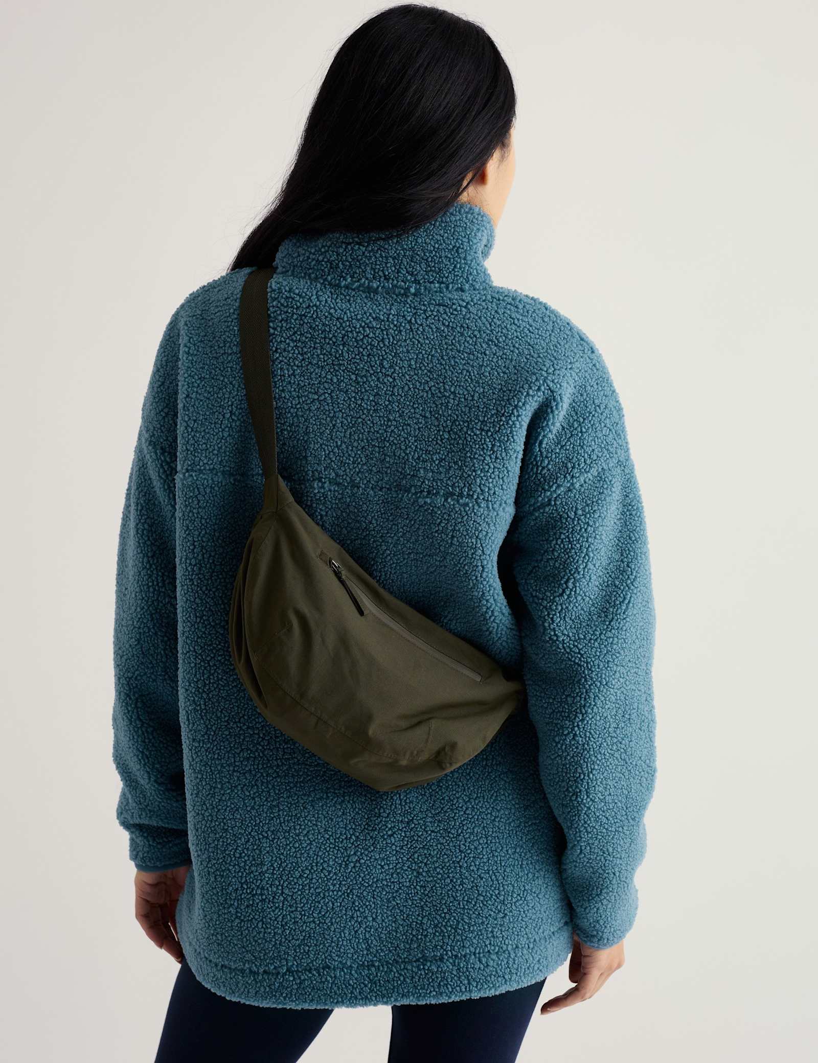 Nylon Cross Body Bag - image 3