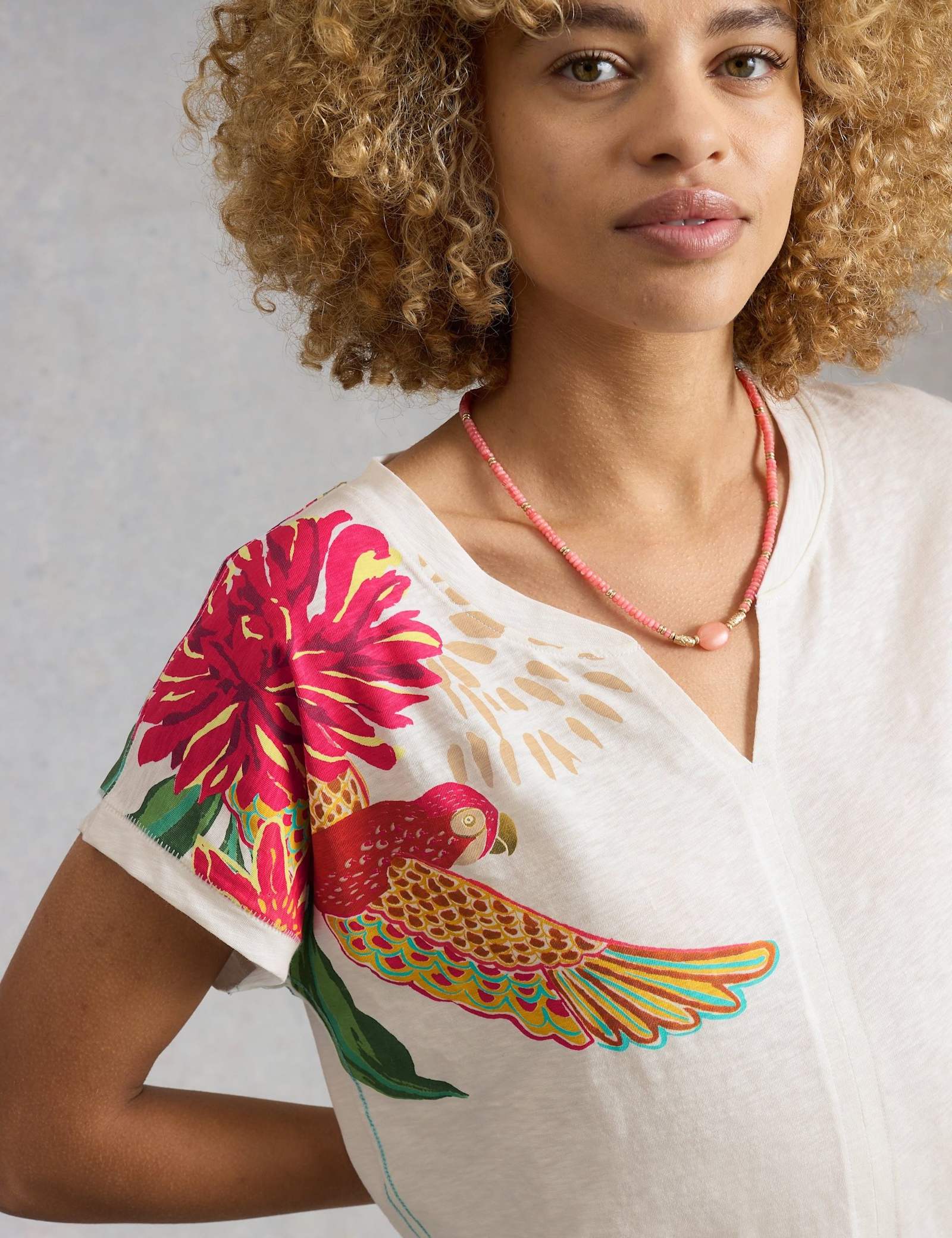 Pure Cotton Print T-Shirt - image 3
