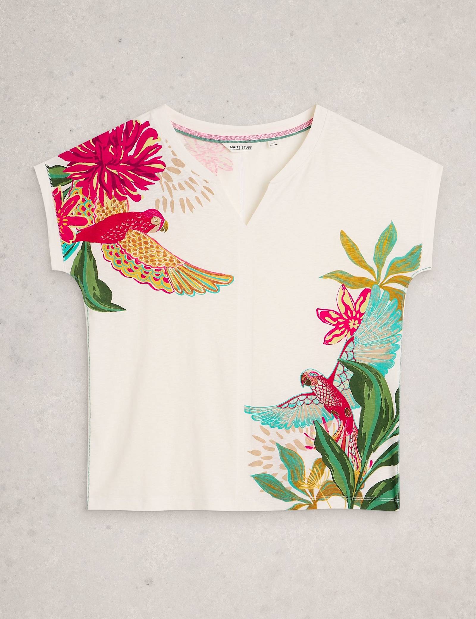Pure Cotton Print T-Shirt - image 1