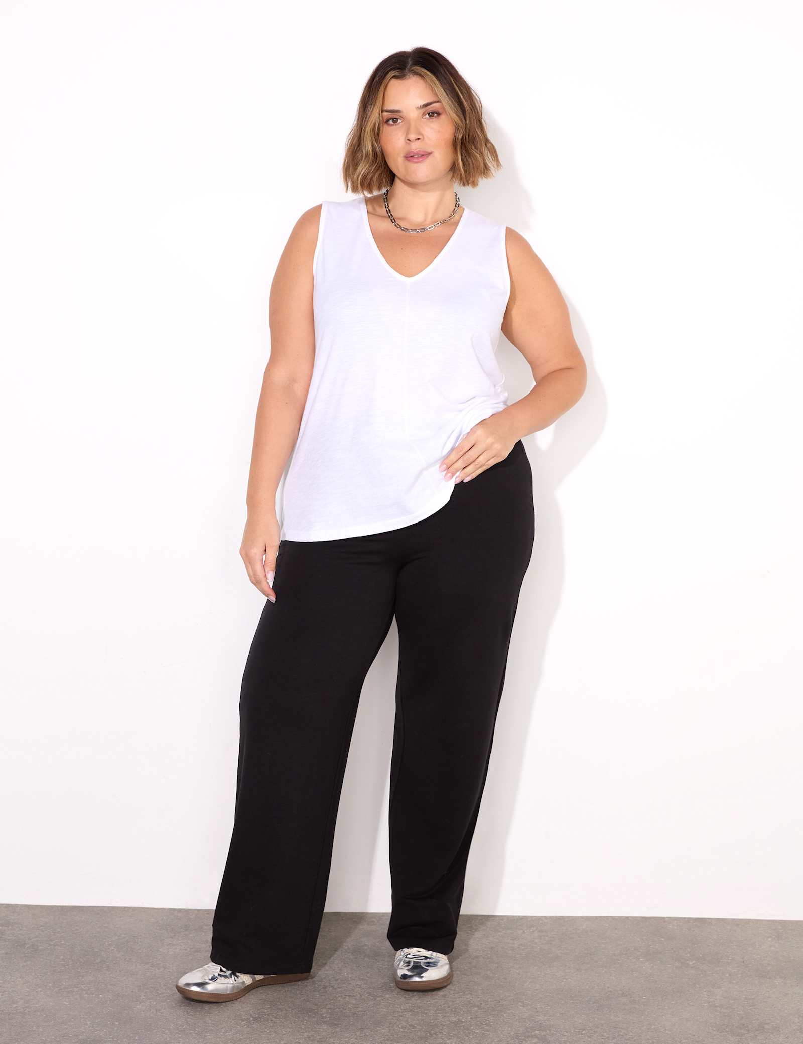 Pure Cotton V-Neck Vest - image 3