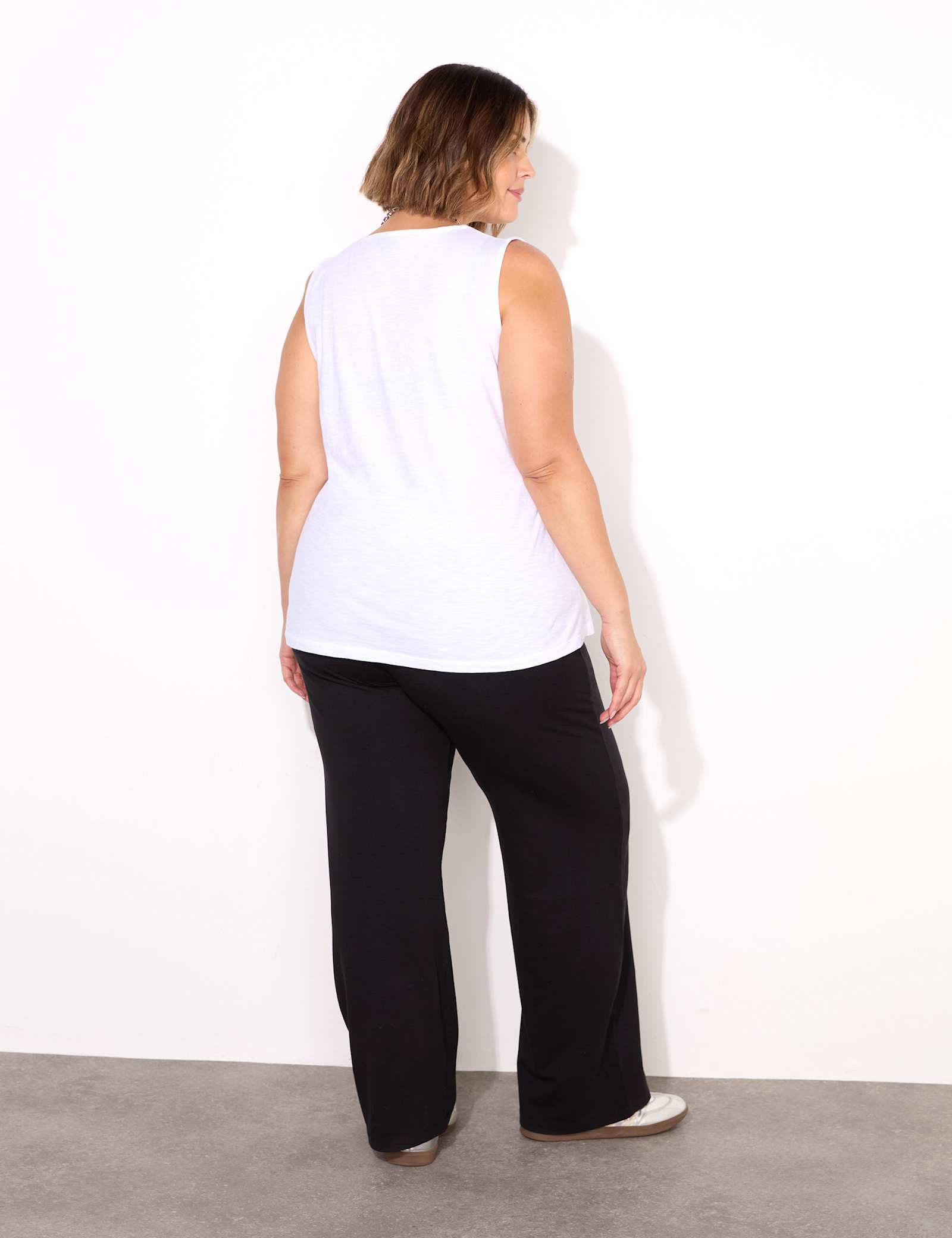 Pure Cotton V-Neck Vest - image 2