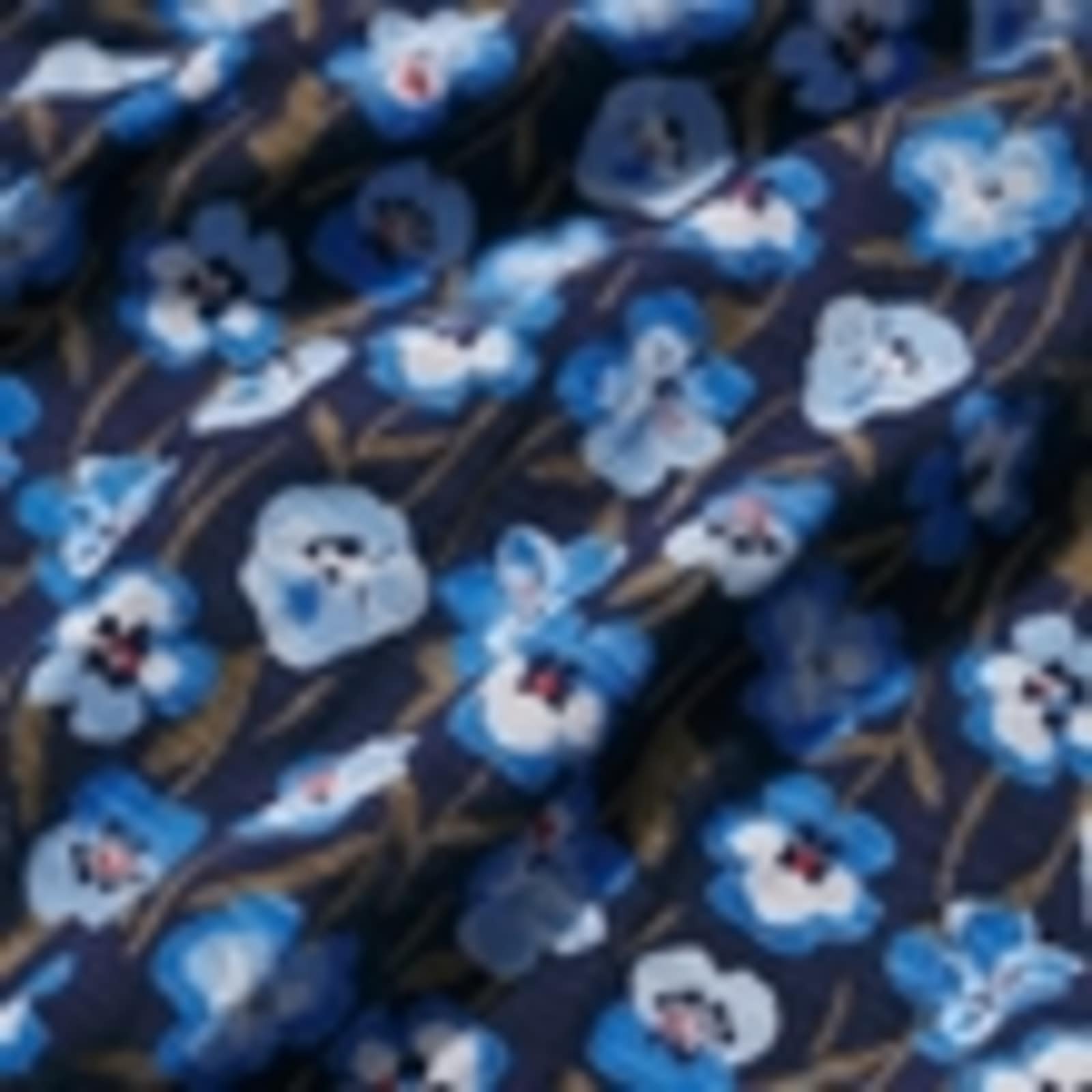 Pure Cotton Floral Midi Skater Dress - image 3