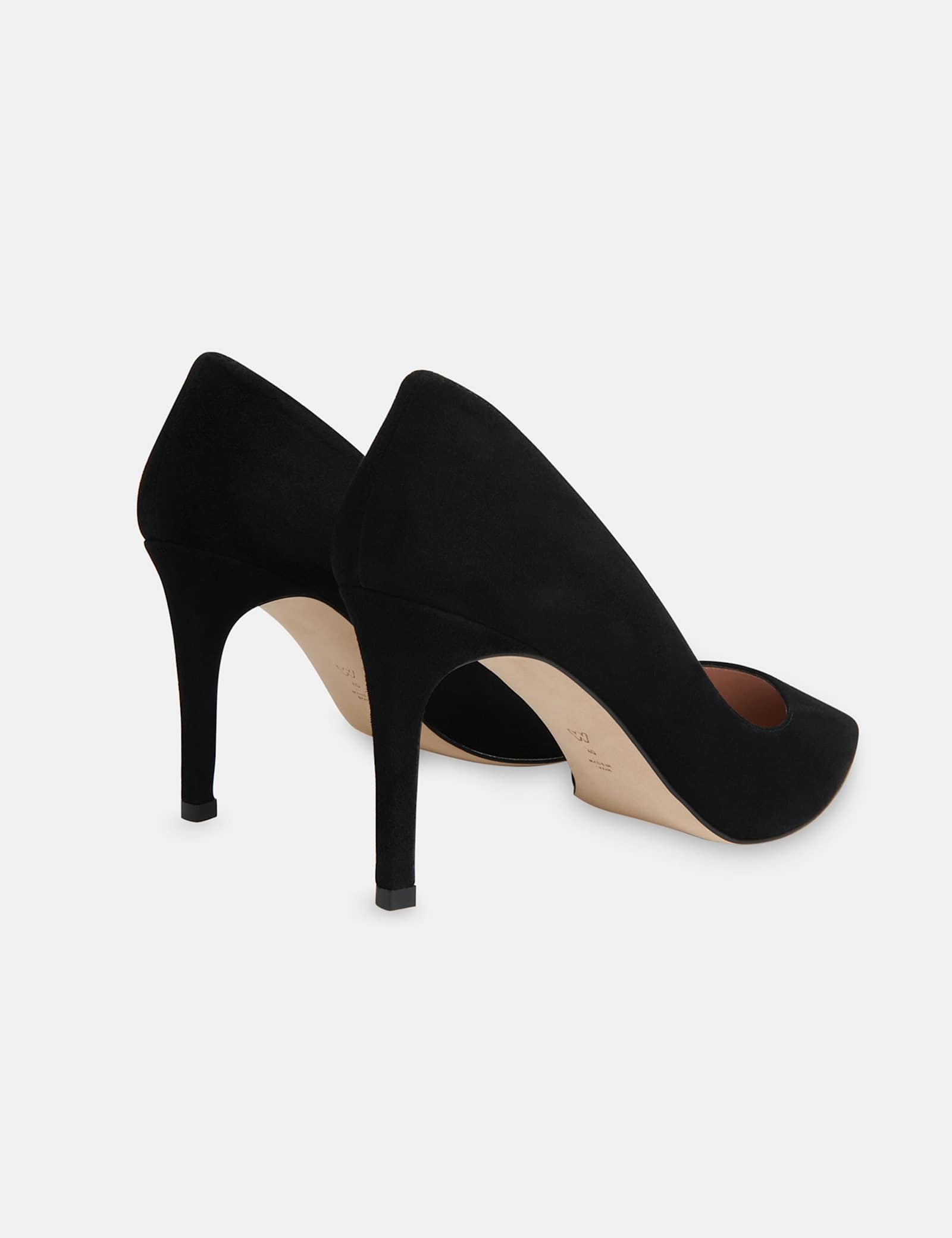 Suede Stiletto Court Shoes - image 2