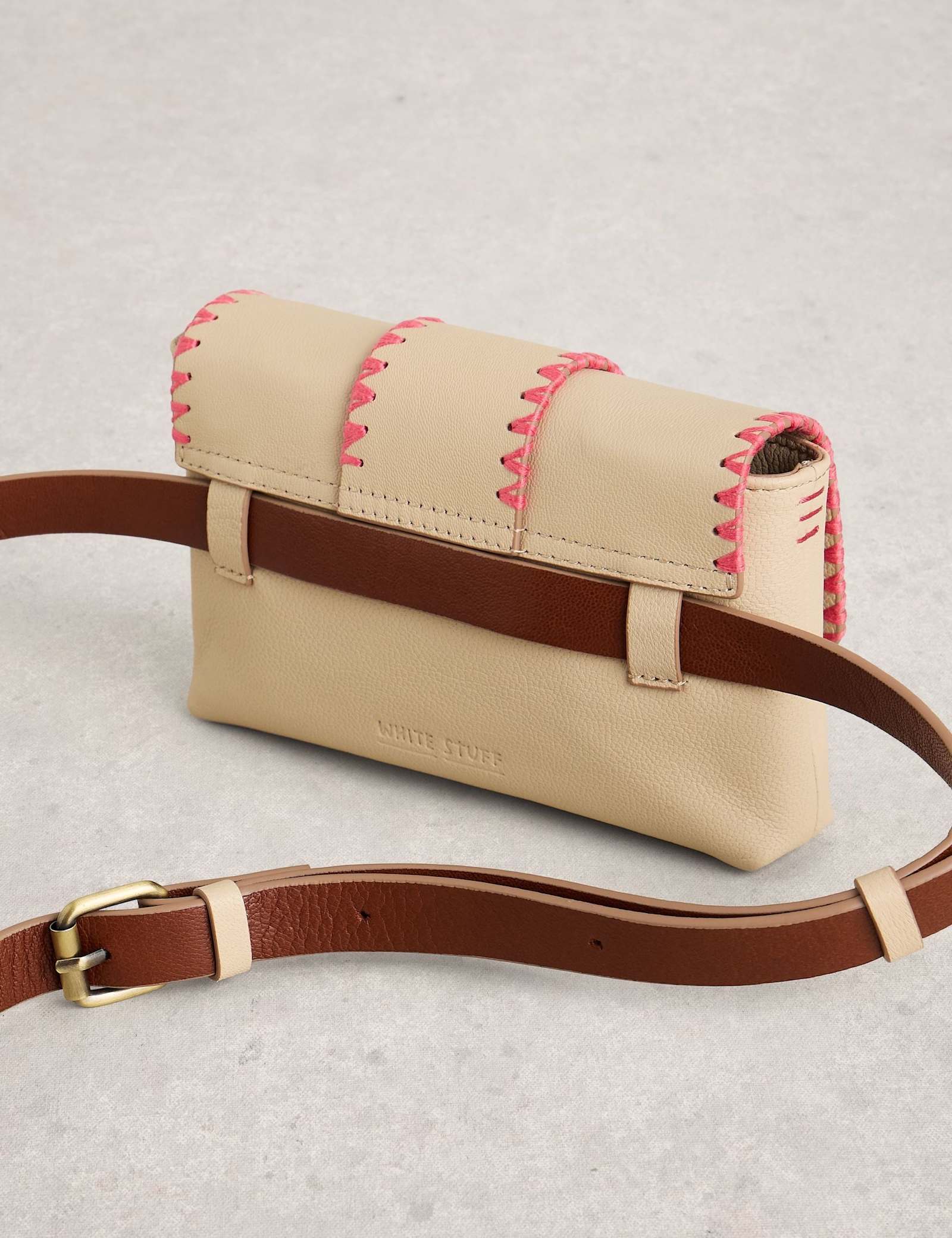 Leather Mini Cross Body Bag - image 4