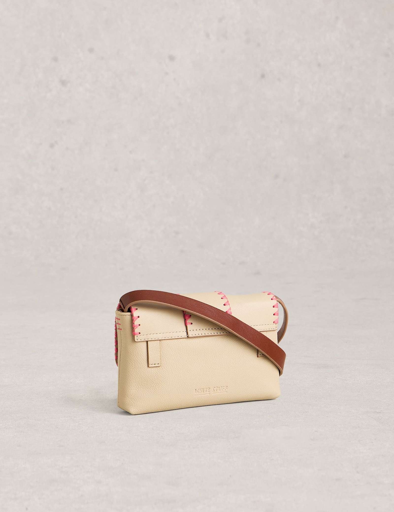 Leather Mini Cross Body Bag - image 3