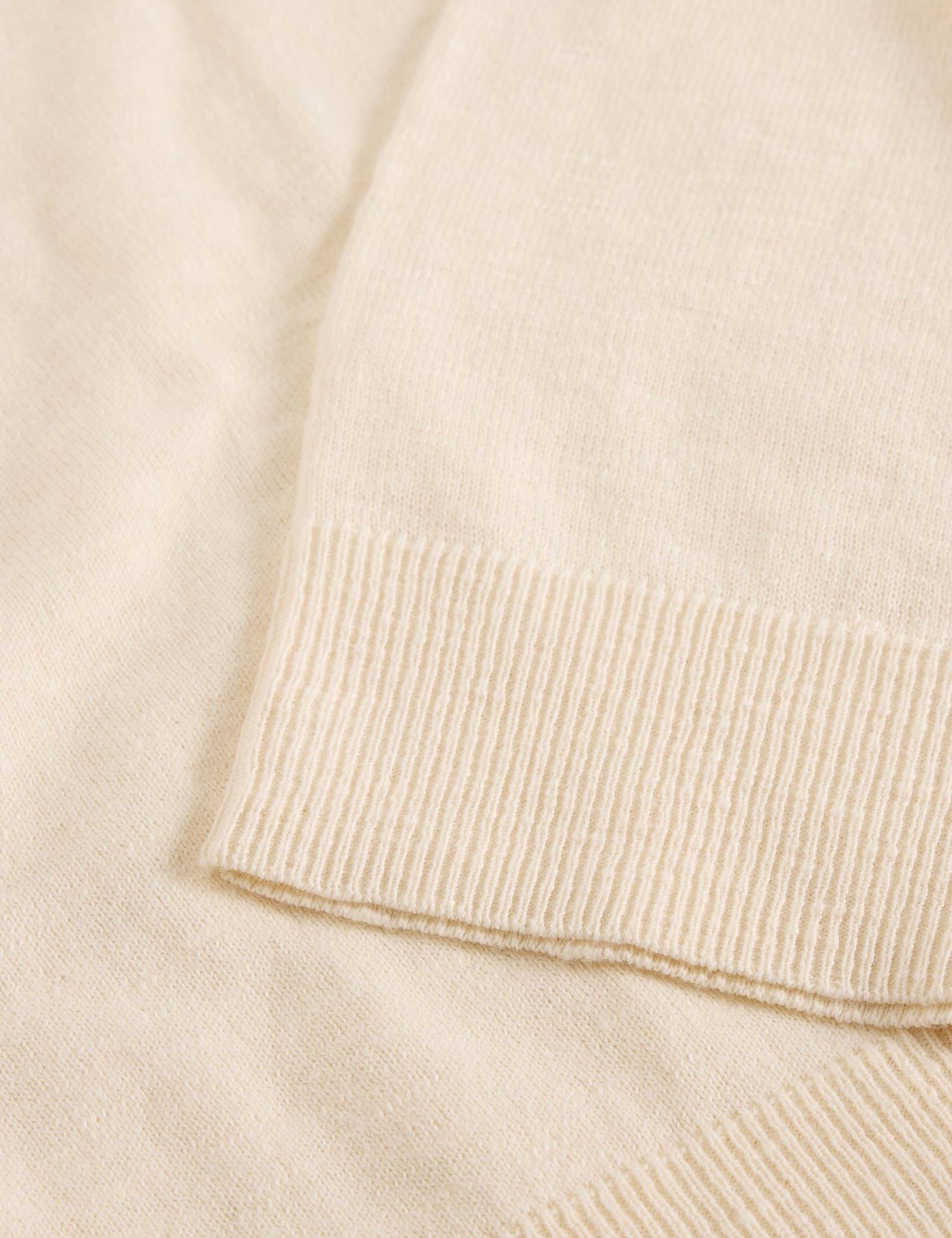 Cotton Rich Top With Linen - image 4