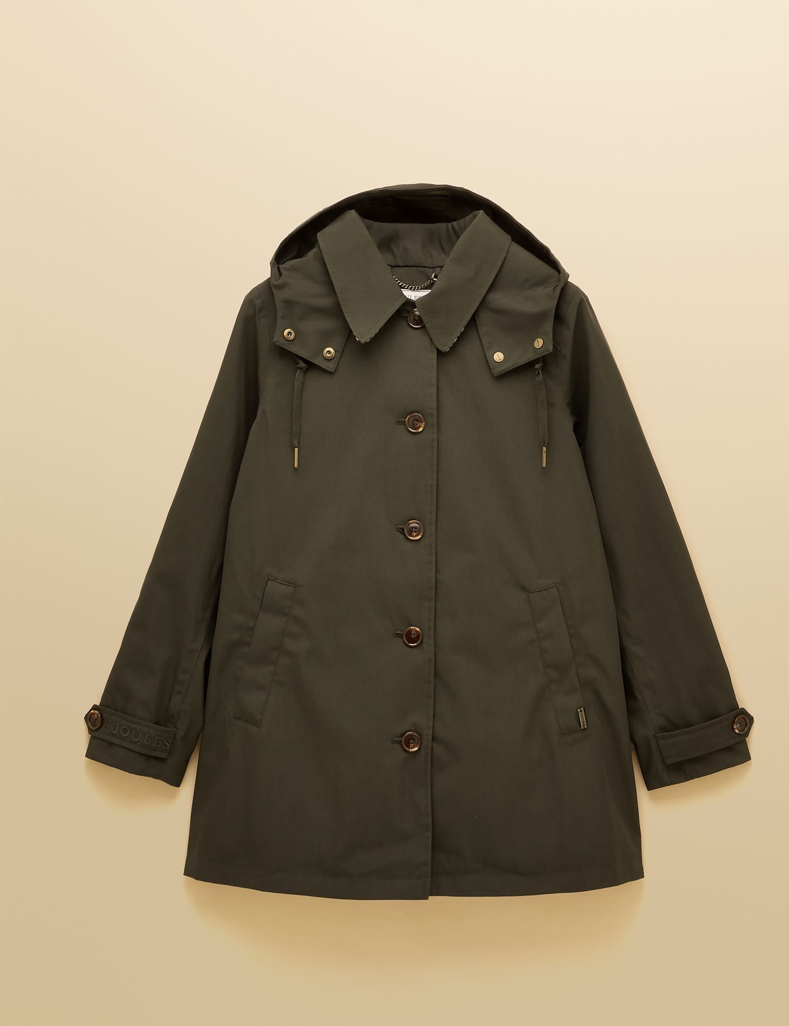 Cotton Rich Waterproof Hooded Raincoat - image 1