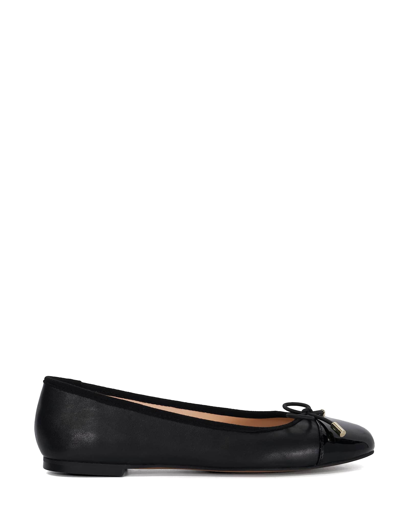 Leather Flat Ballet Pumps - image 1