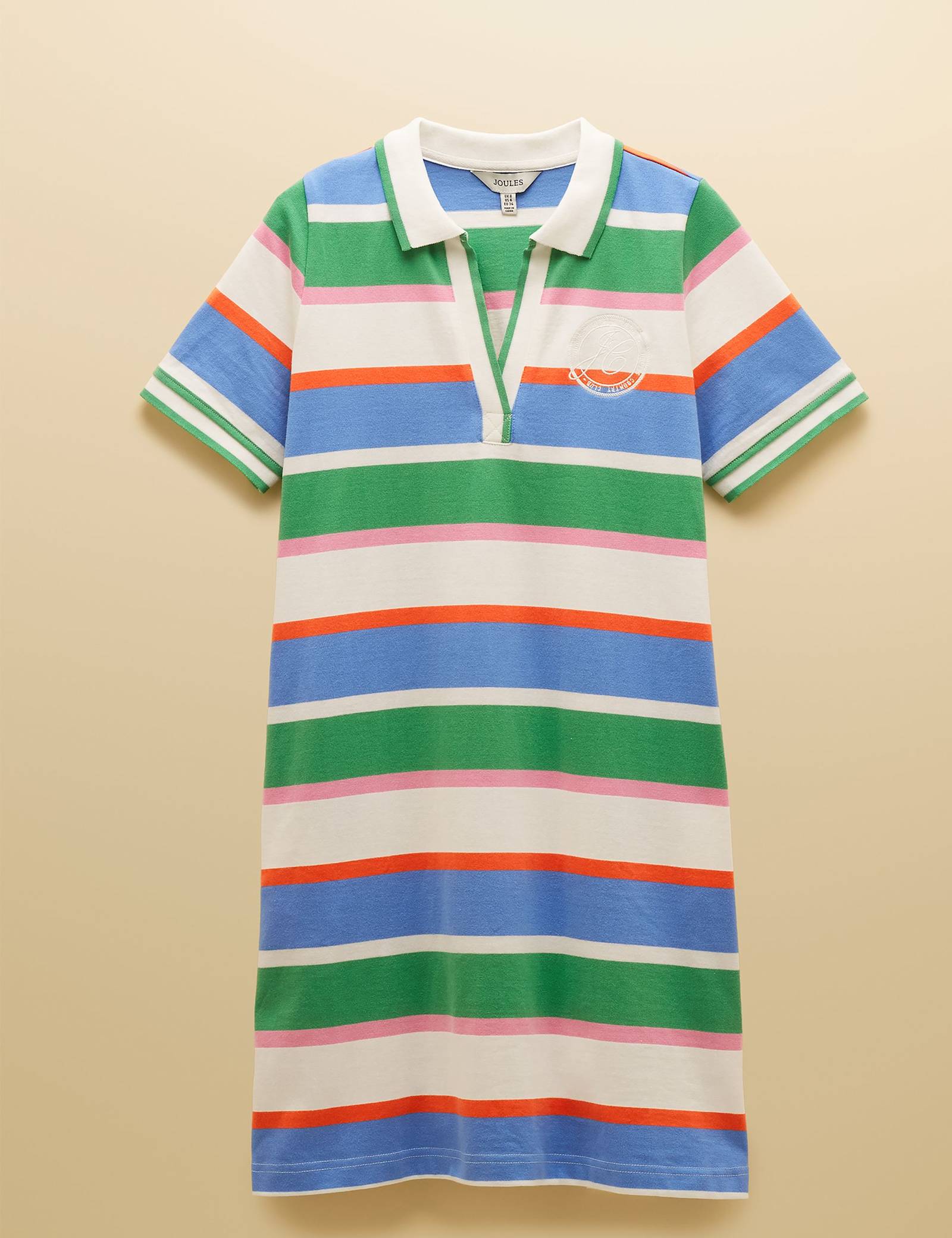 Pure Cotton Striped Mini T-Shirt Dress - image 1