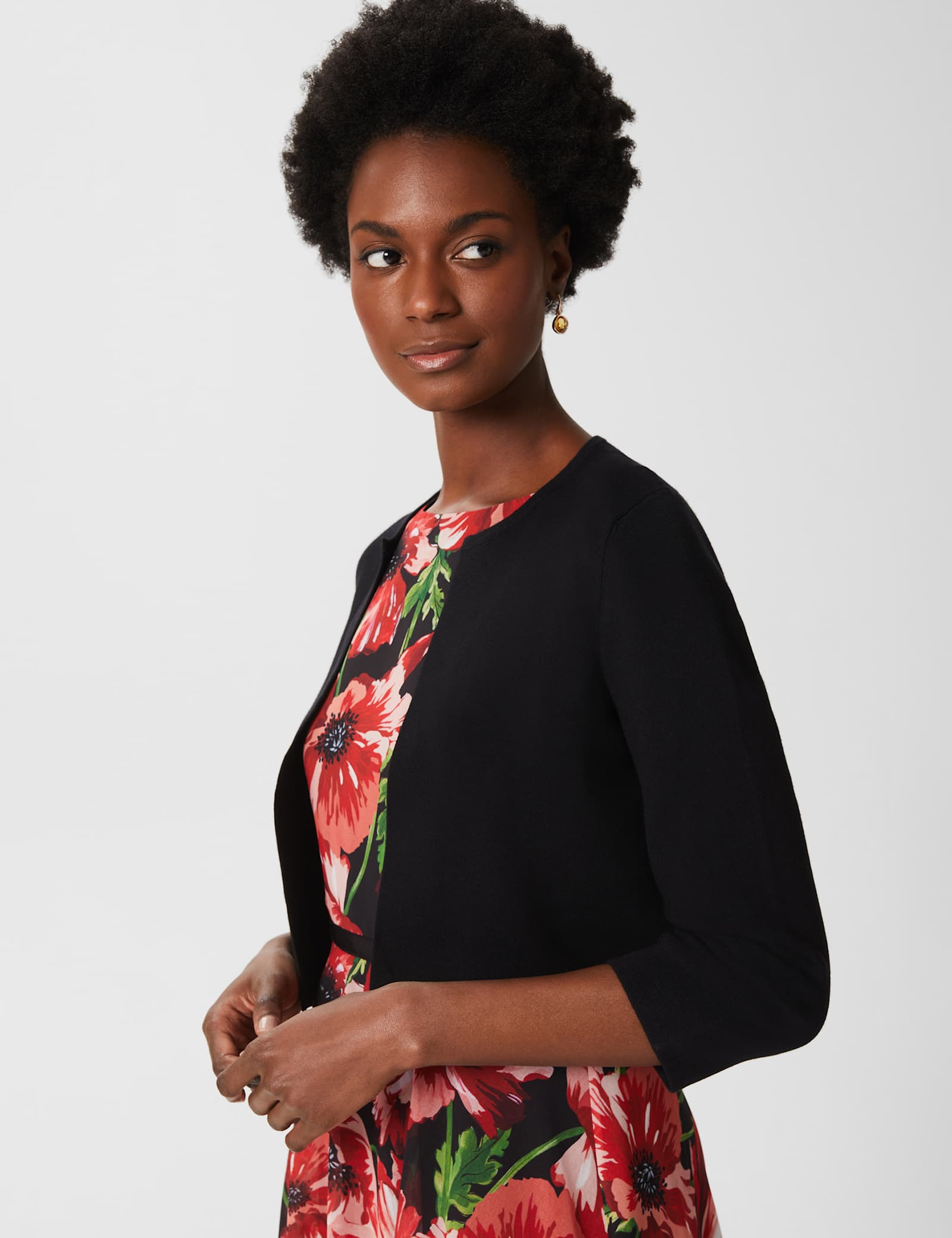 Edge to Edge Cropped Cardigan - image 3