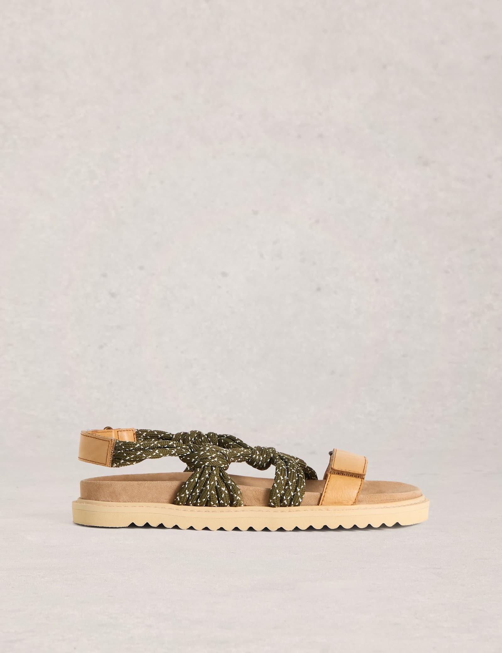 Braided Footbed Sandals - image 1