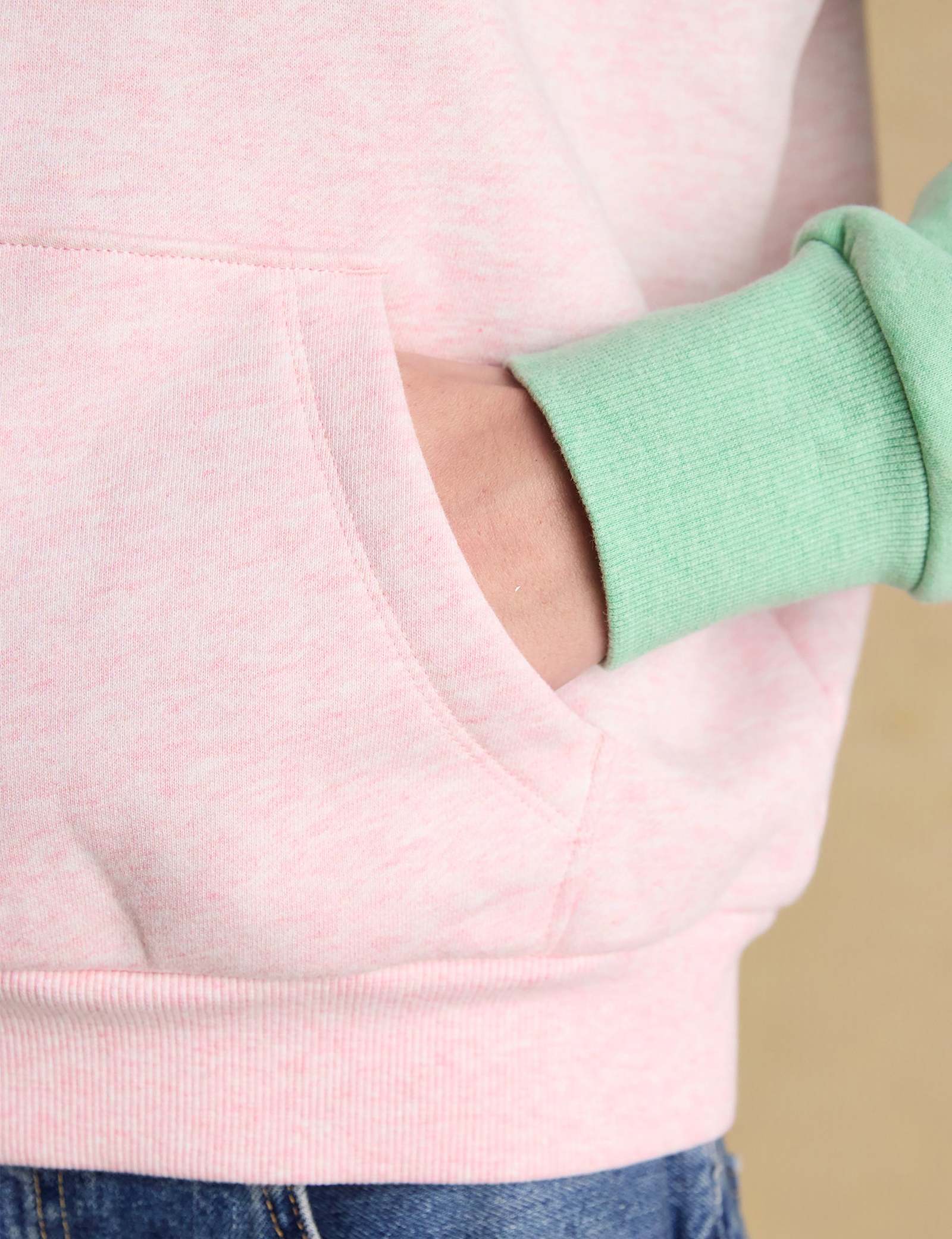 Cotton Rich Colour Block Hoodie - image 3