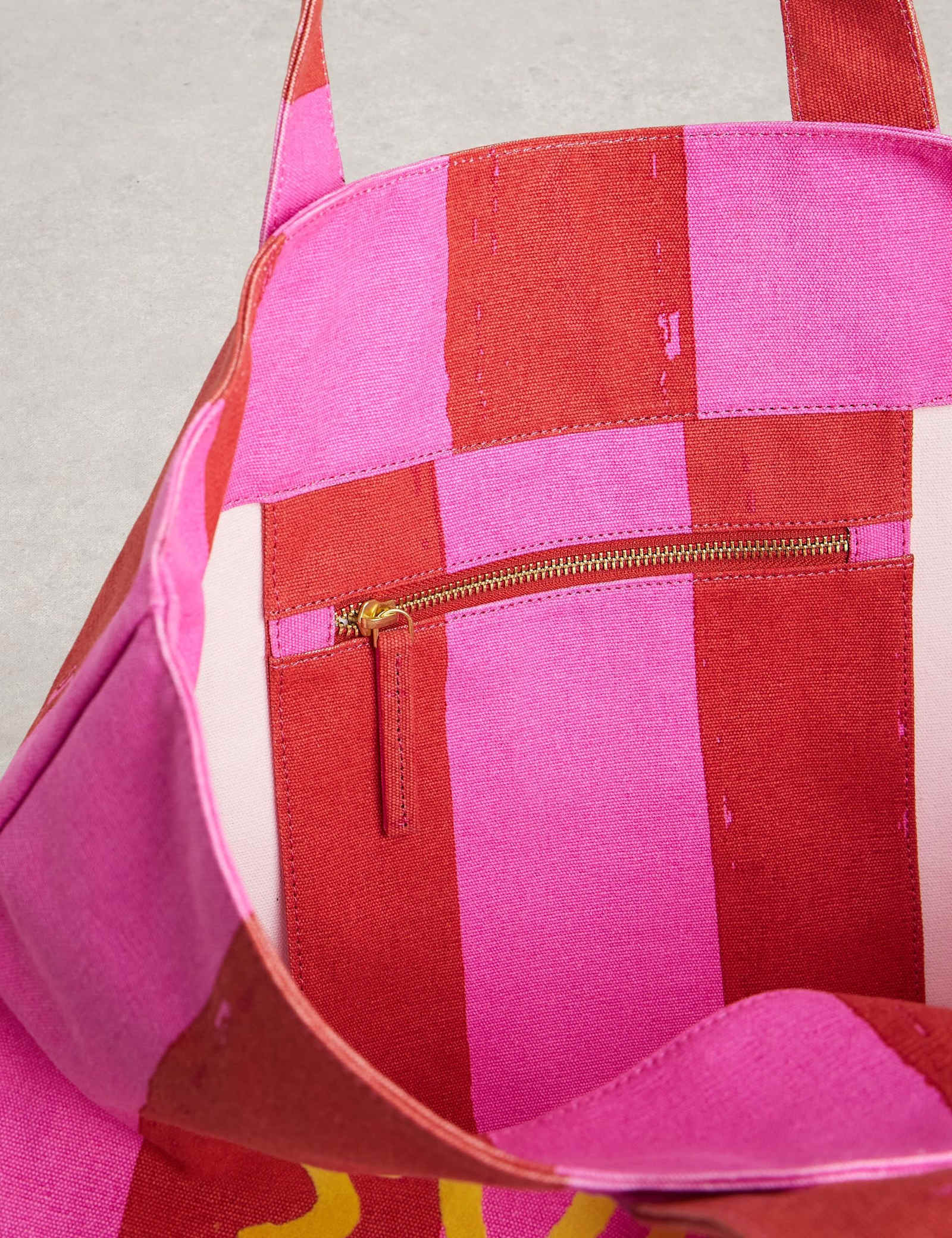 Pure Cotton Striped Summer Stuff Tote Bag - image 2