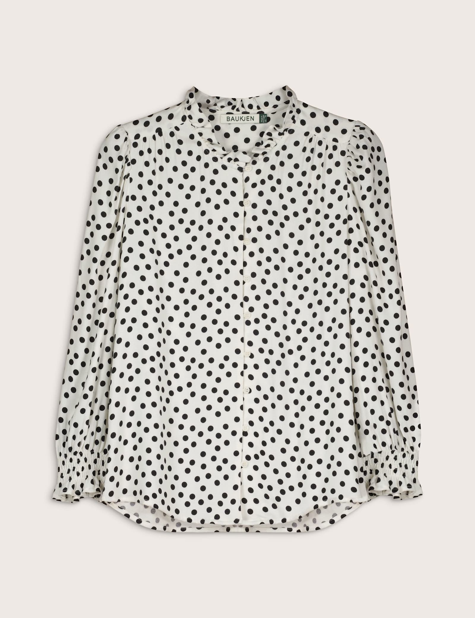 Polka Dot Button Through Blouse - image 1