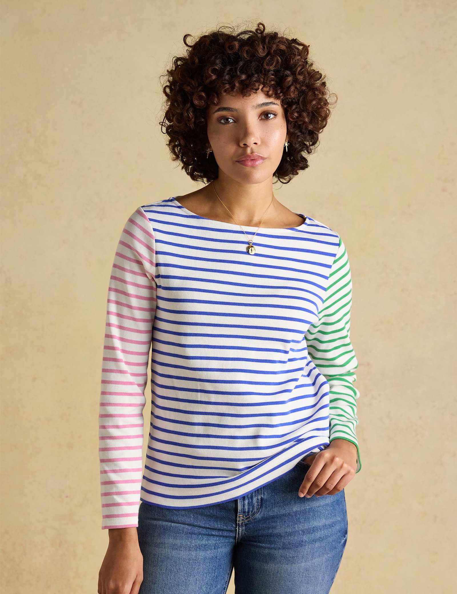 Pure Cotton Striped Top - image 3