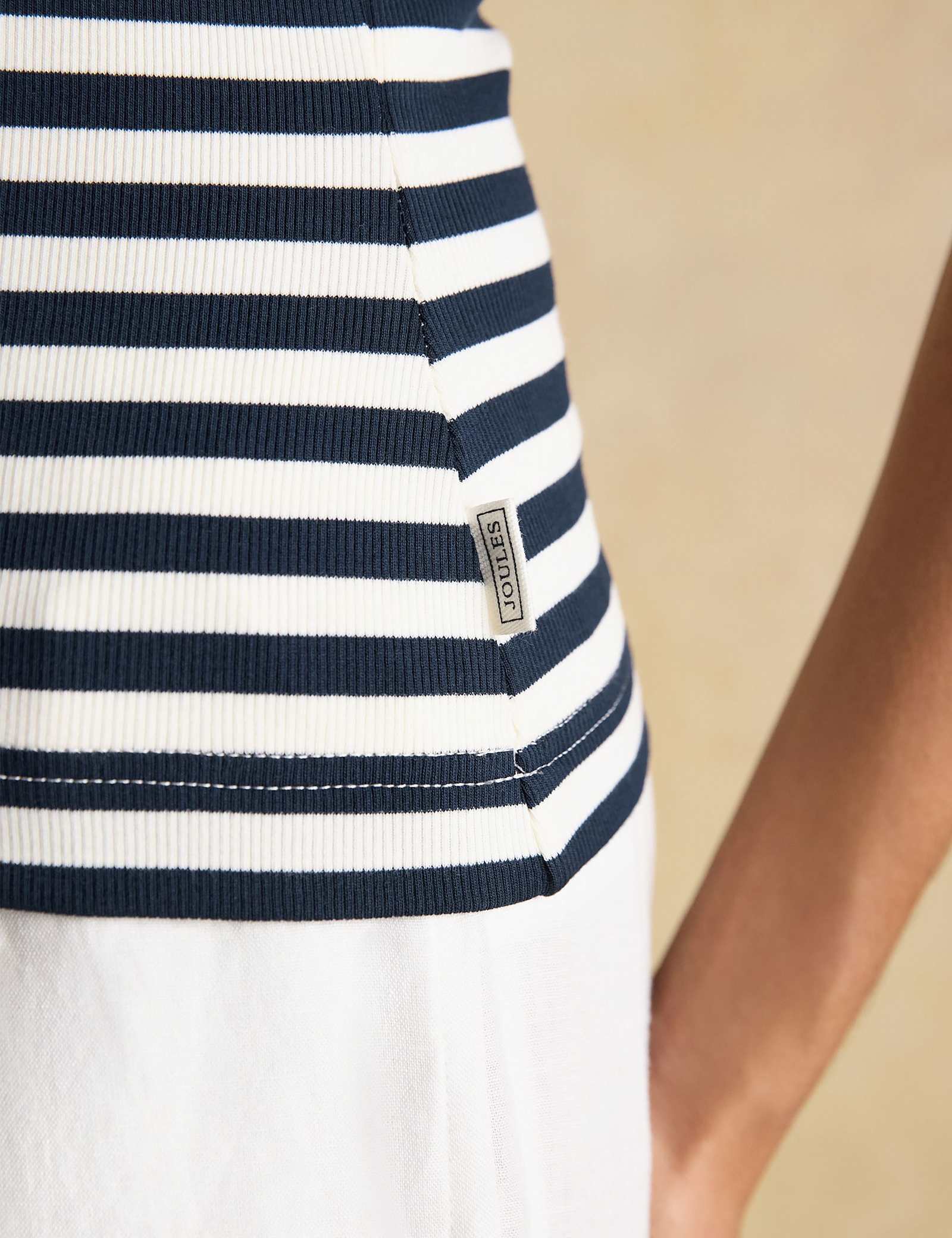 Cotton Rich Ribbed Striped T-Shirt - image 5