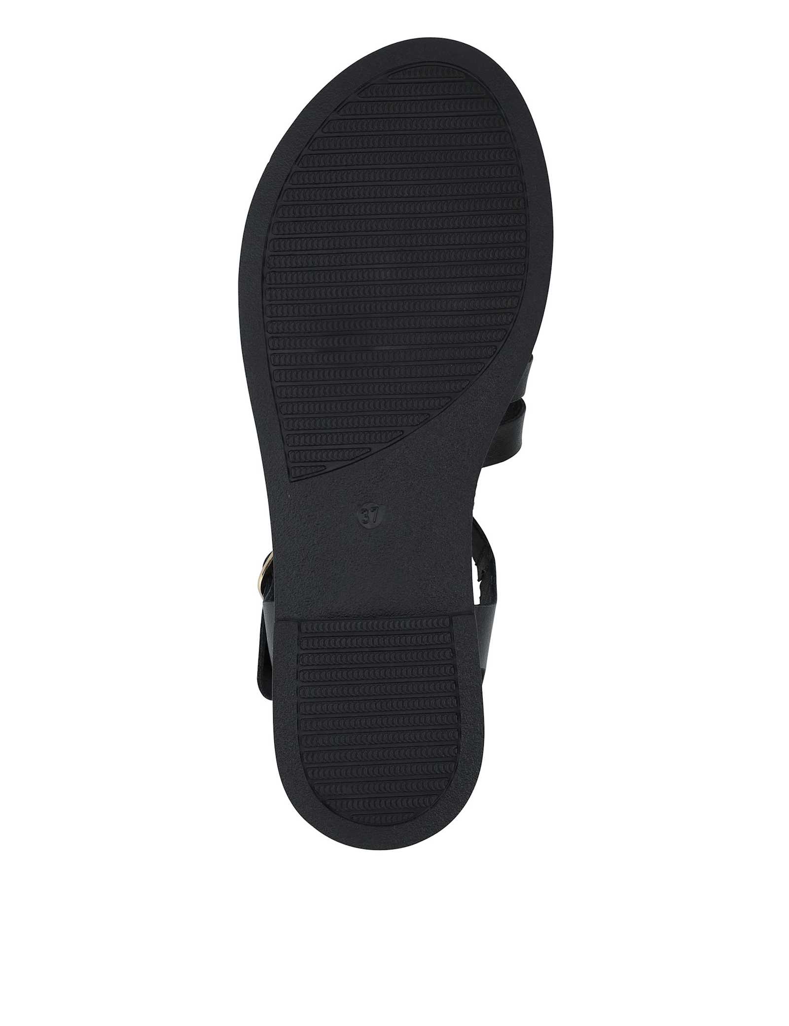 Leather Buckle Flat Gladiator Sandals - image 3