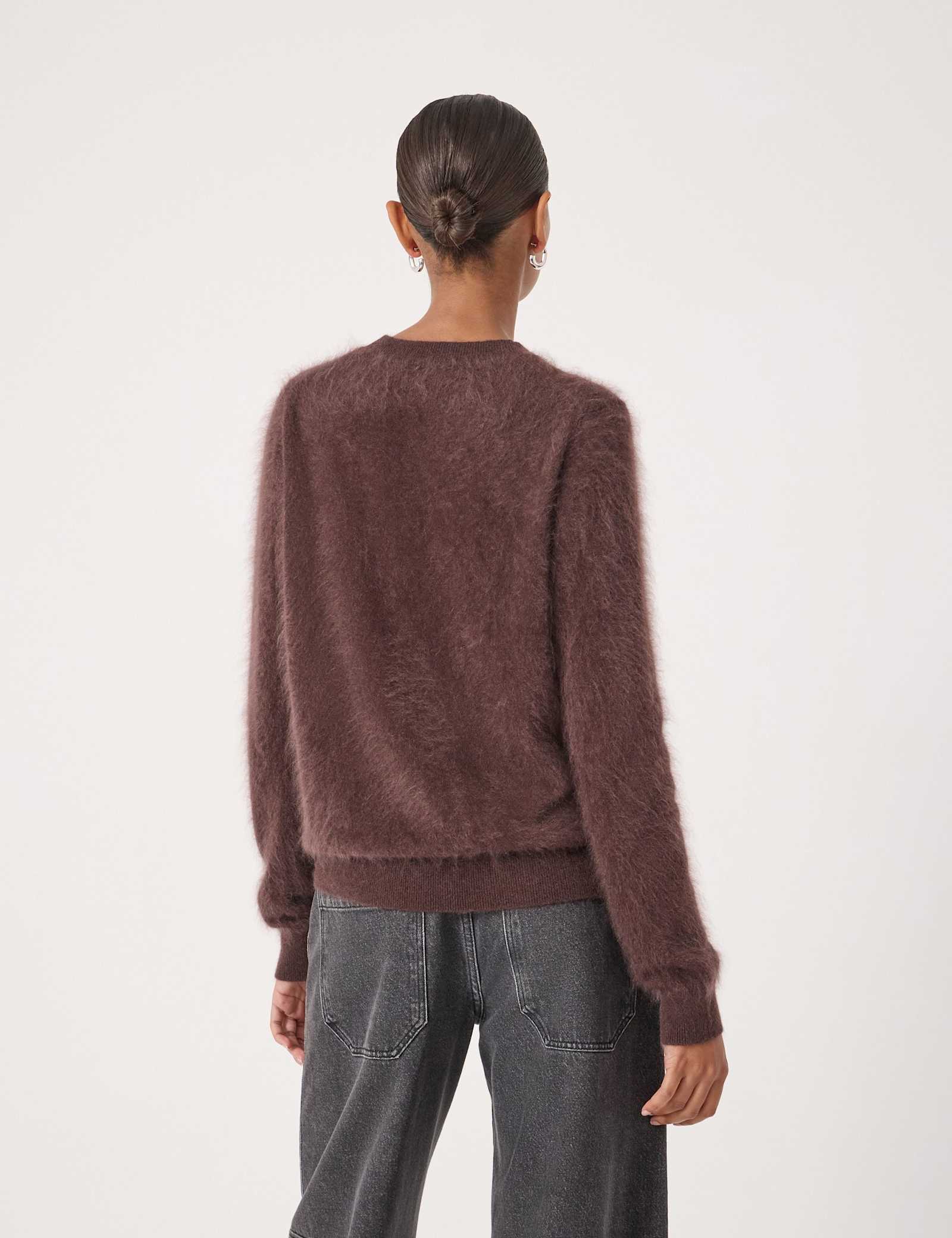 Pure Cashmere Brushed Jumper - image 4