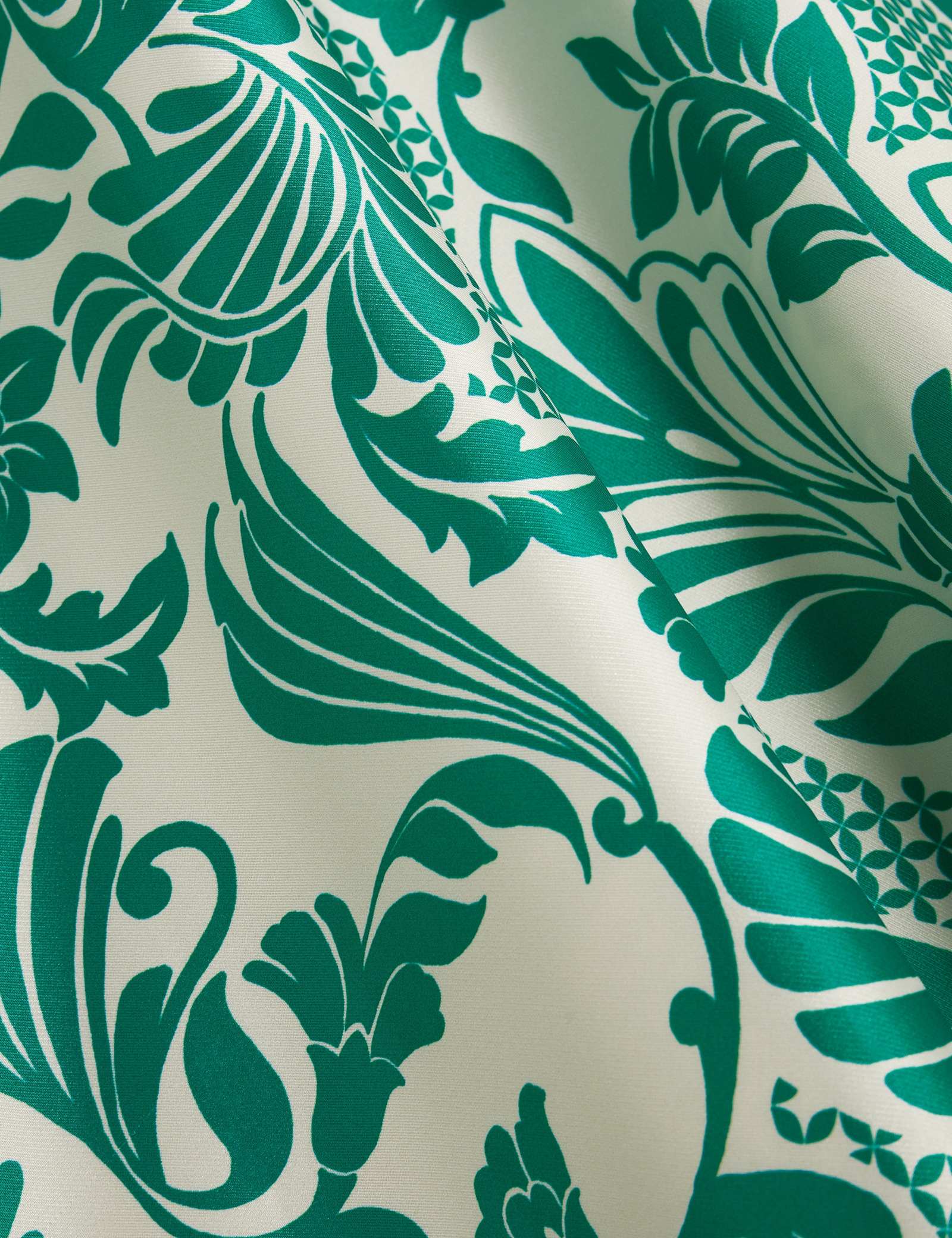 Printed Midi Waisted Dress - image 3