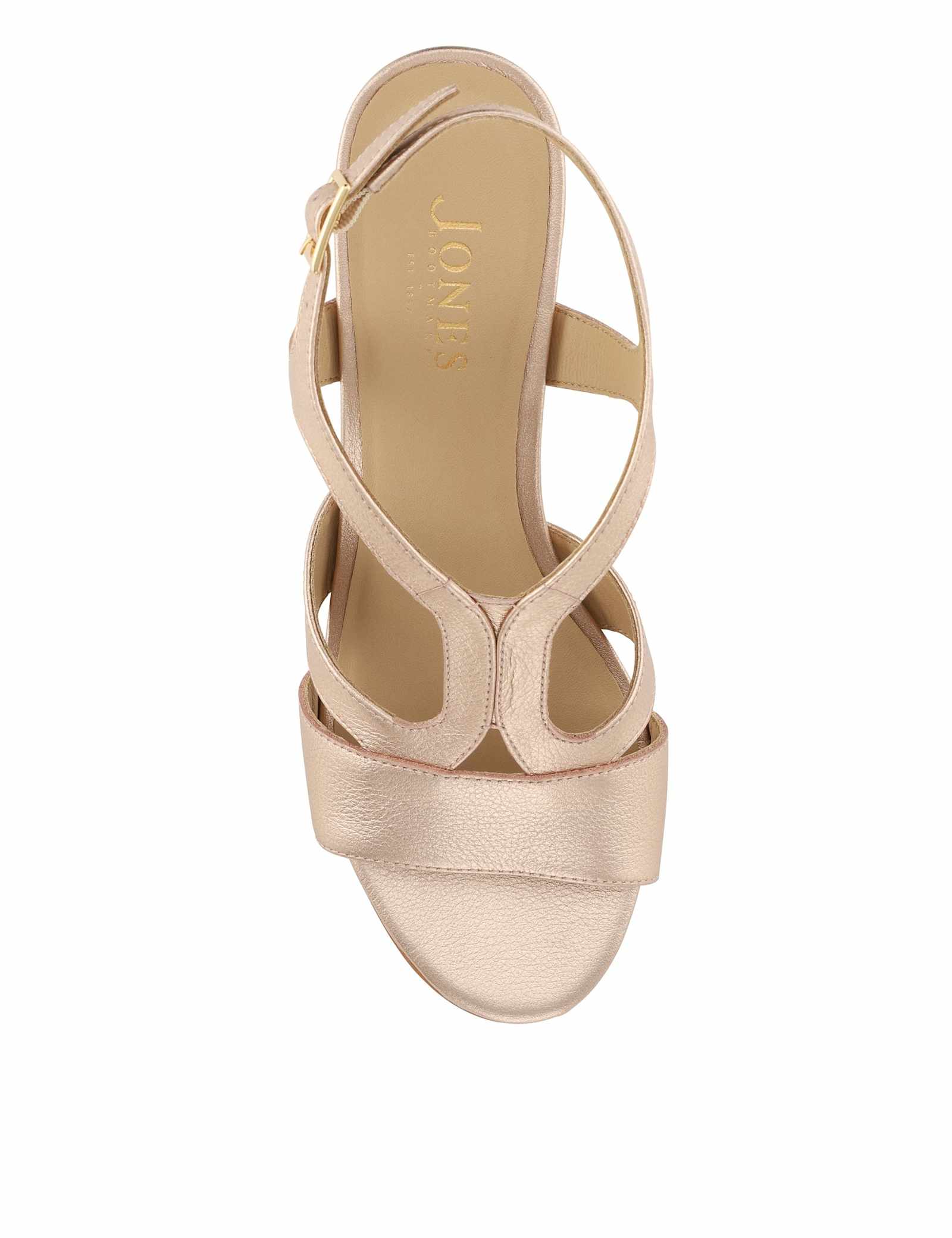 Leather Buckle Block Heel Slingback Shoes - image 3