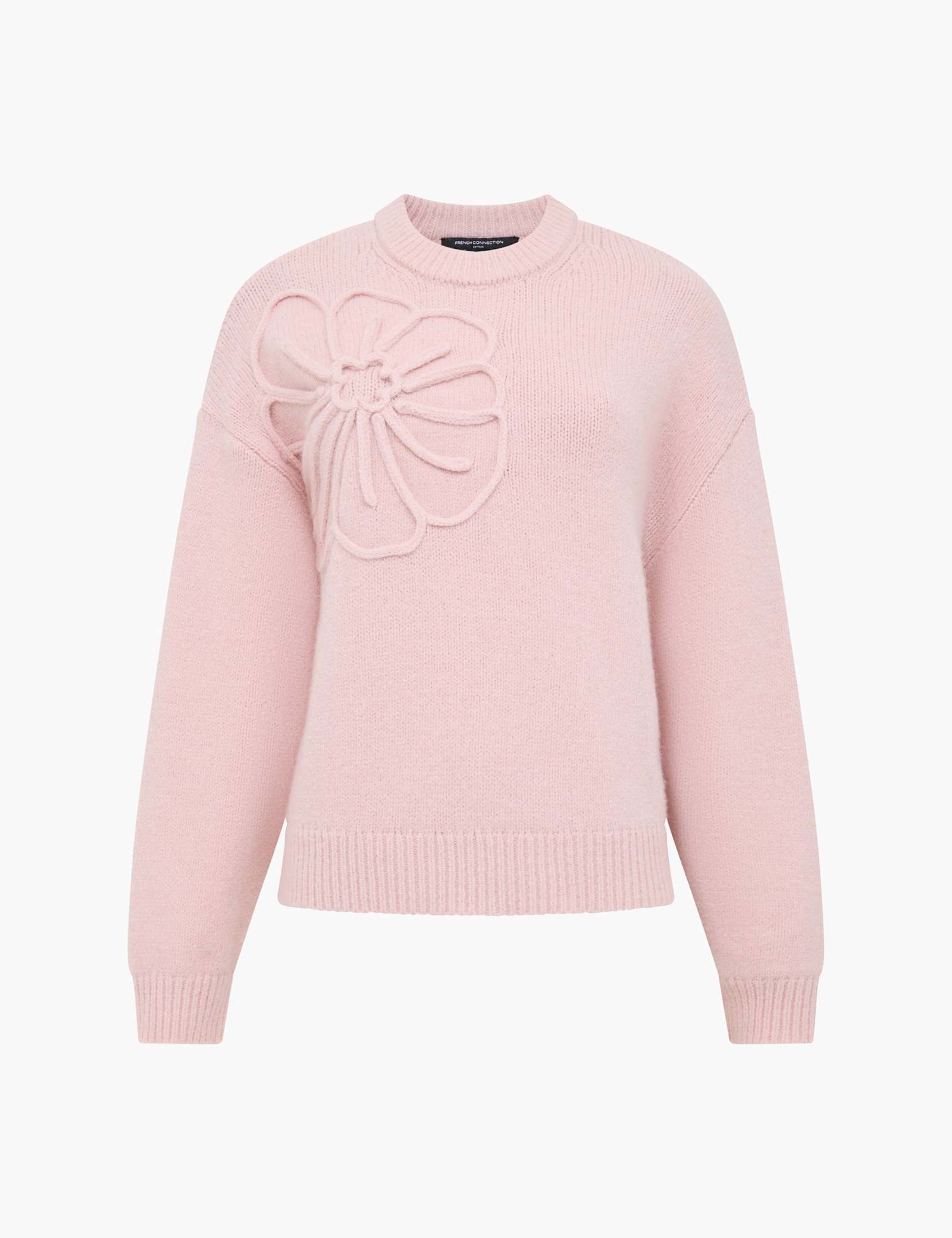 Textured Crew Neck Jumper - image 1