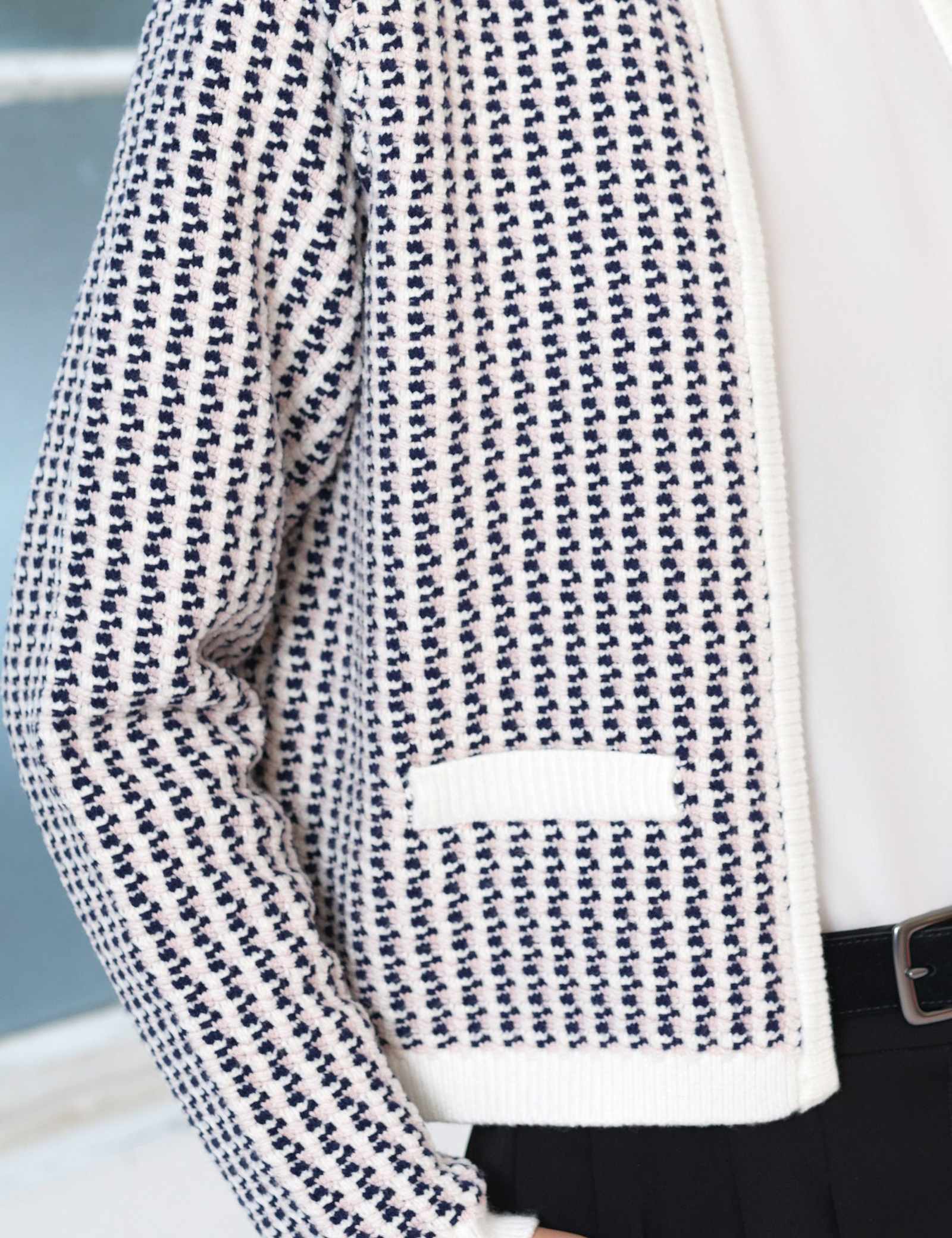 Textured Edge to Edge Cardigan - image 3