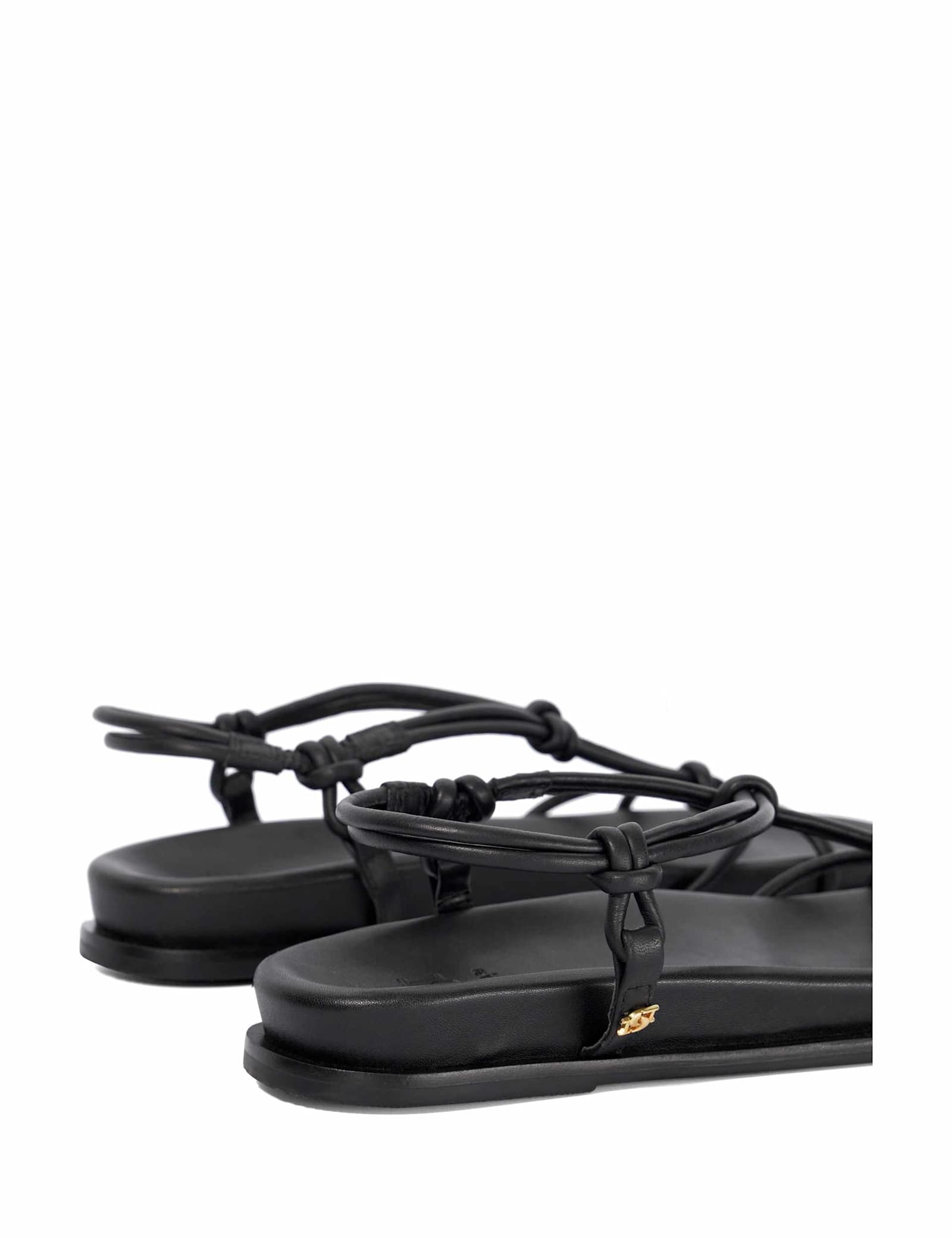 Leather Strappy Sandals - image 2