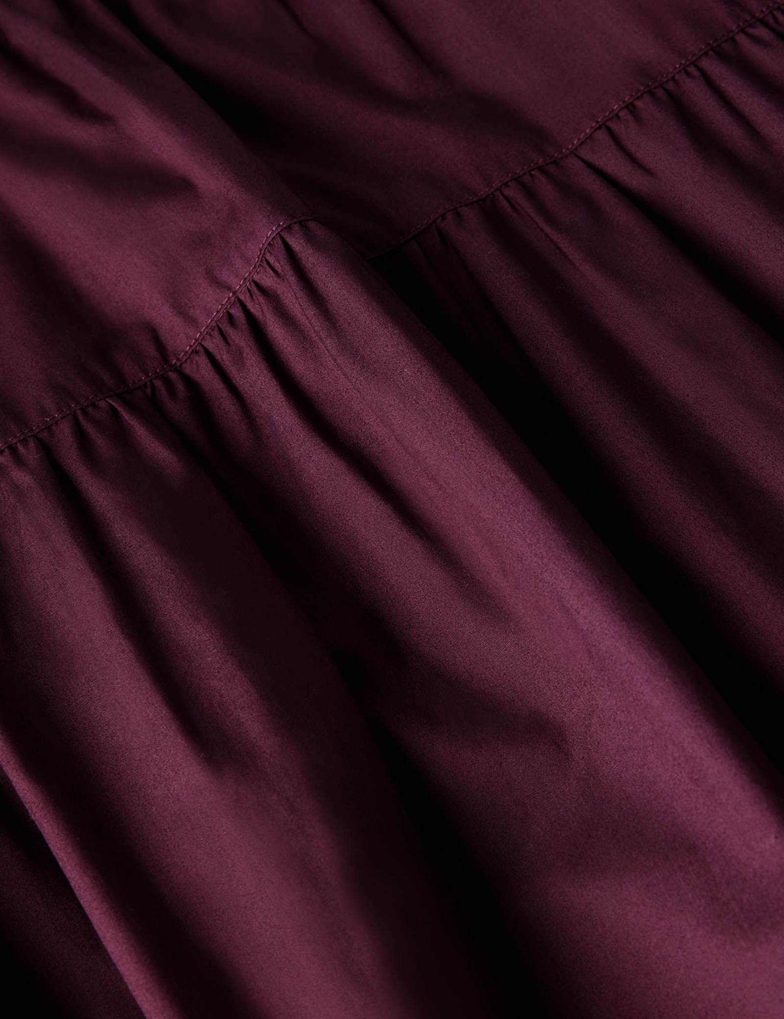 Pure Cotton Midi Tiered Skirt - image 5