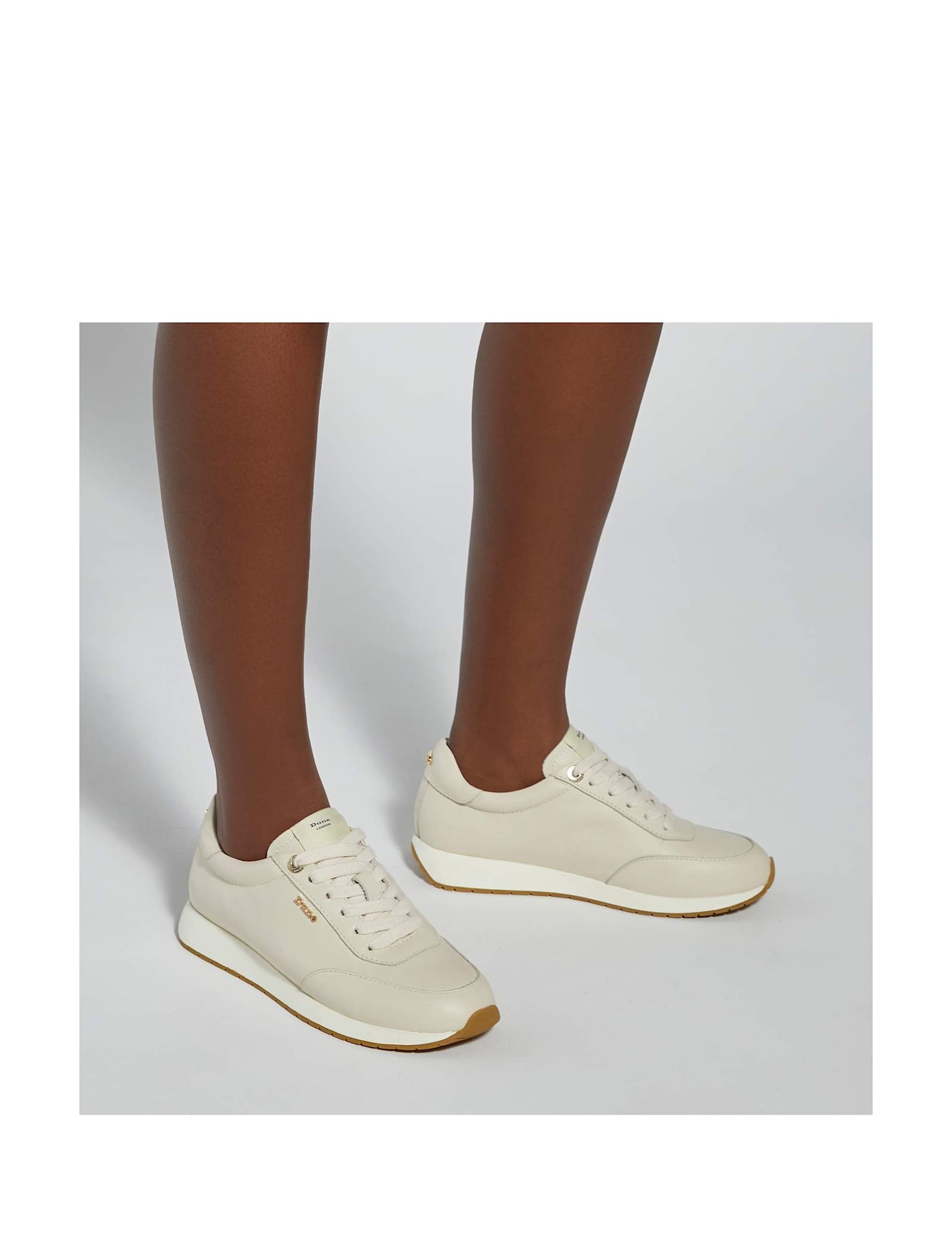 Leather Lace Up Trainers - image 5