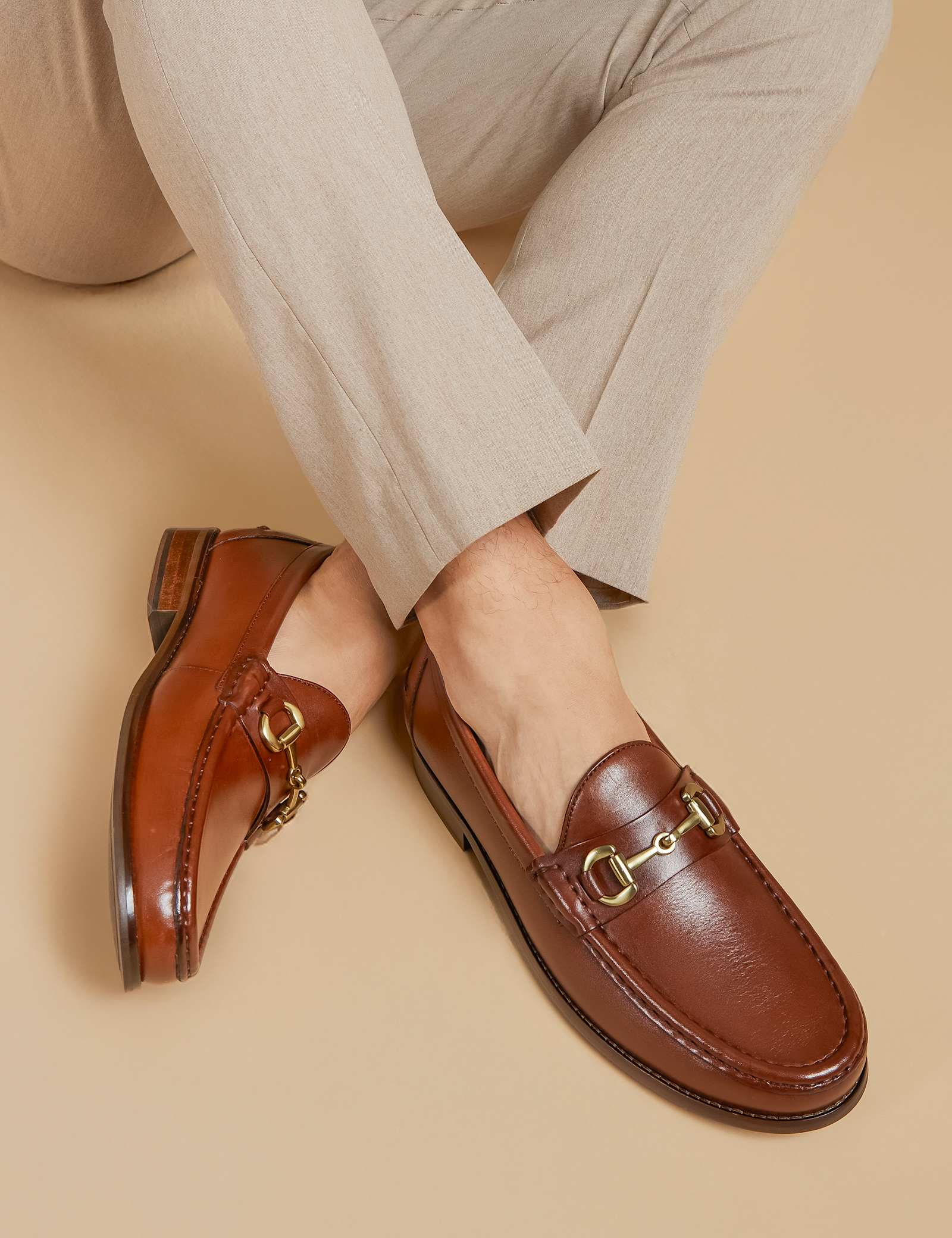 Leather Slip-On Loafers - image 4