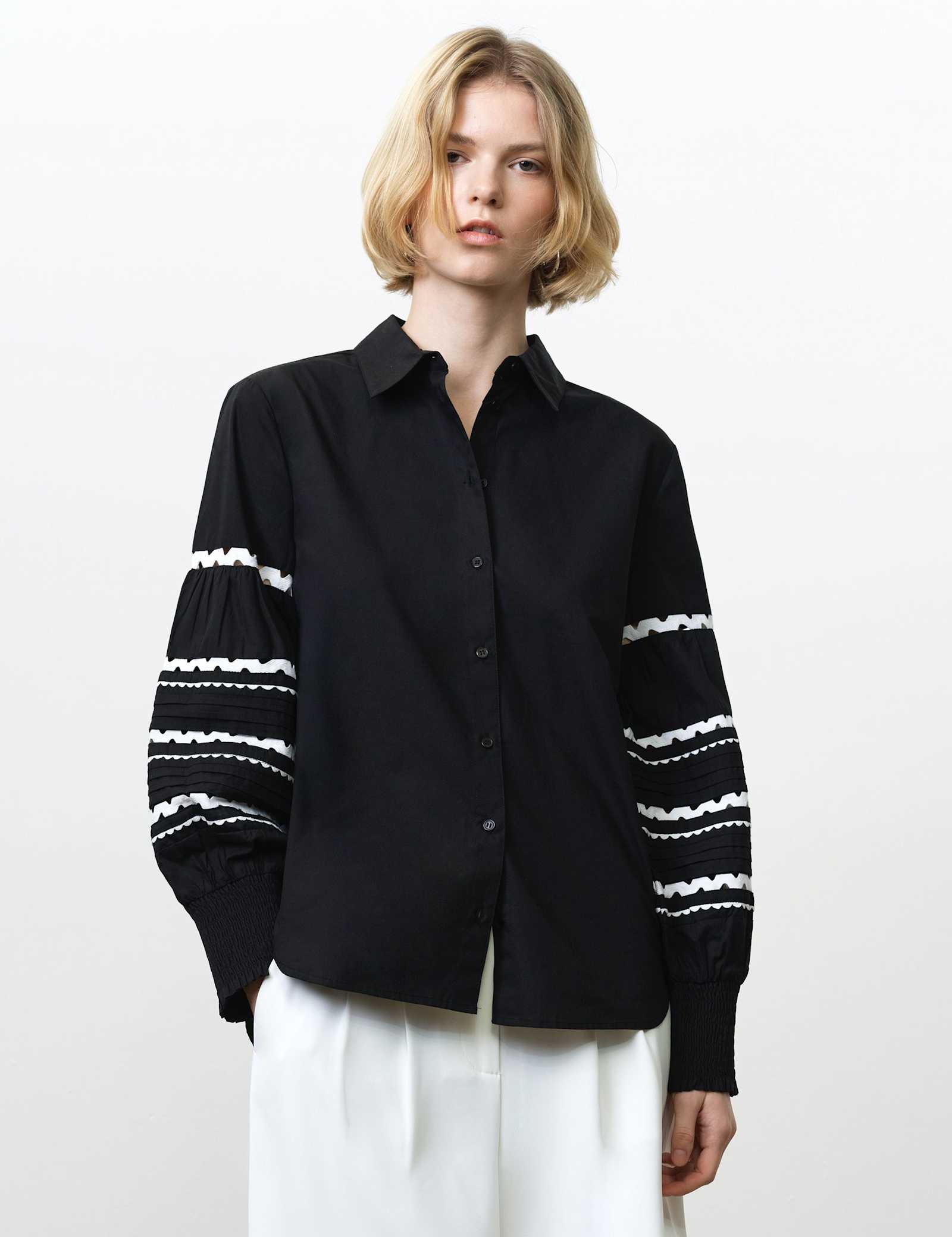 Pure Cotton Textured Shirt - image 2