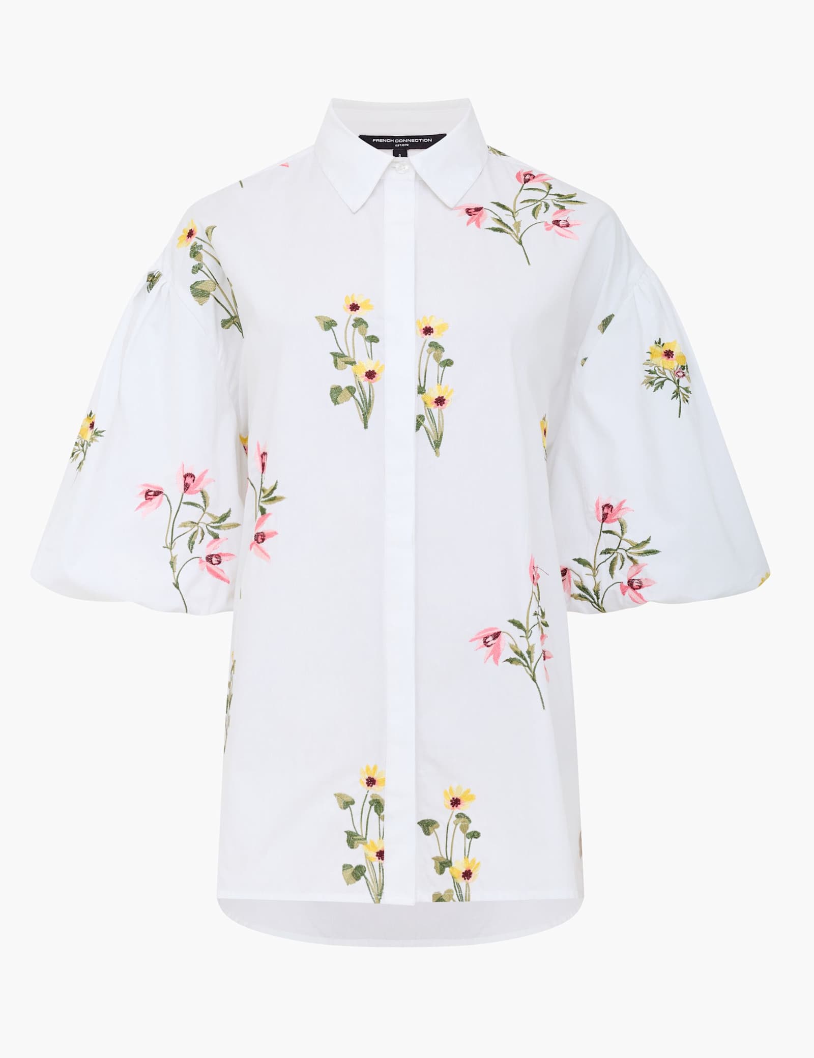Pure Cotton Floral Shirt - image 1