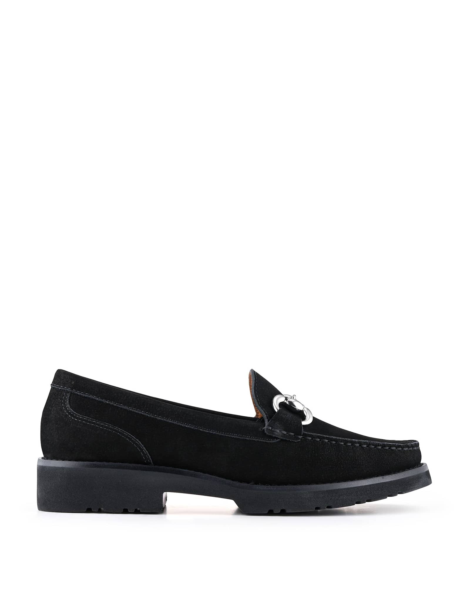 Leather Slip On Snaffle Loafers - image 2