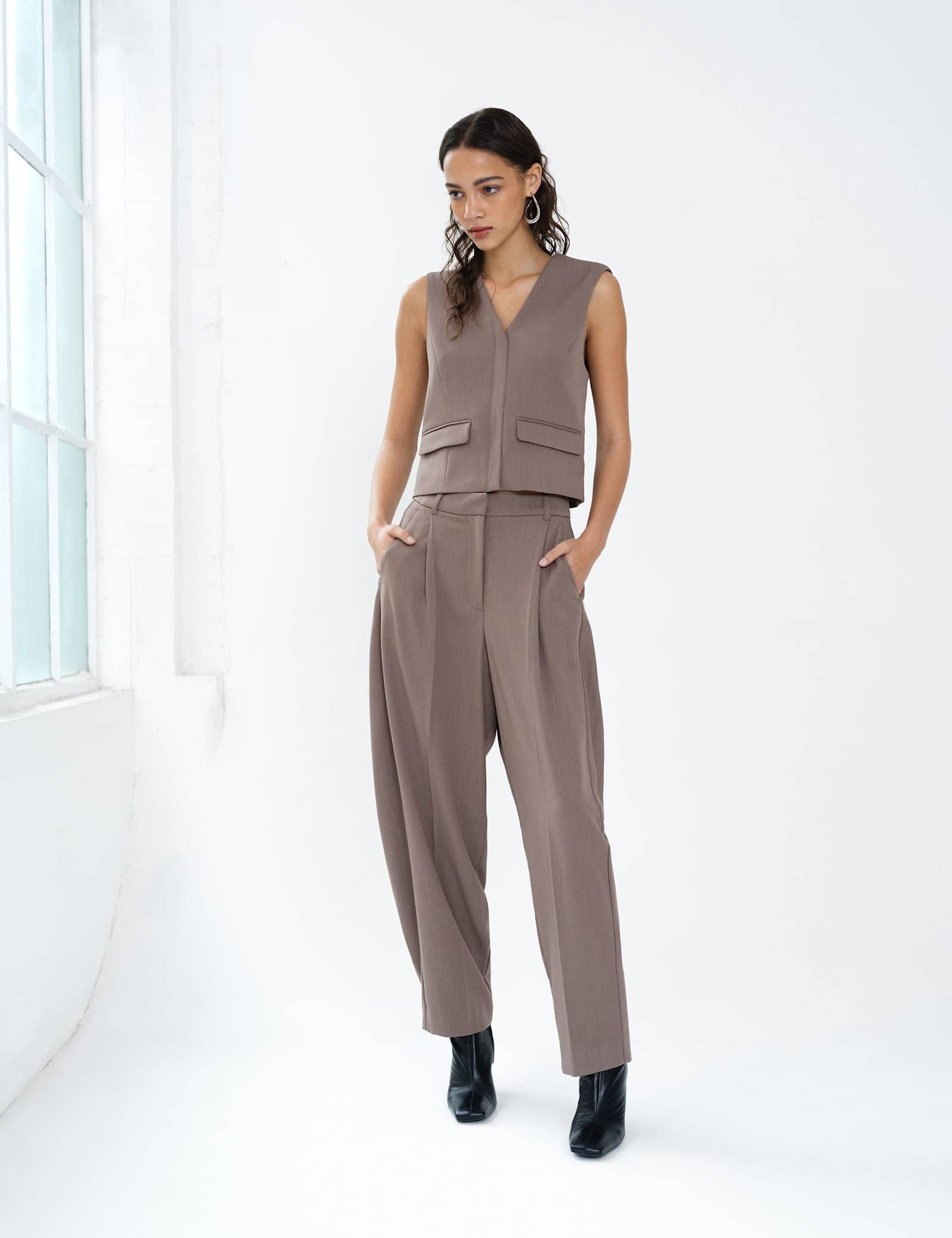 V-Neck Button Through Waistcoat - image 2