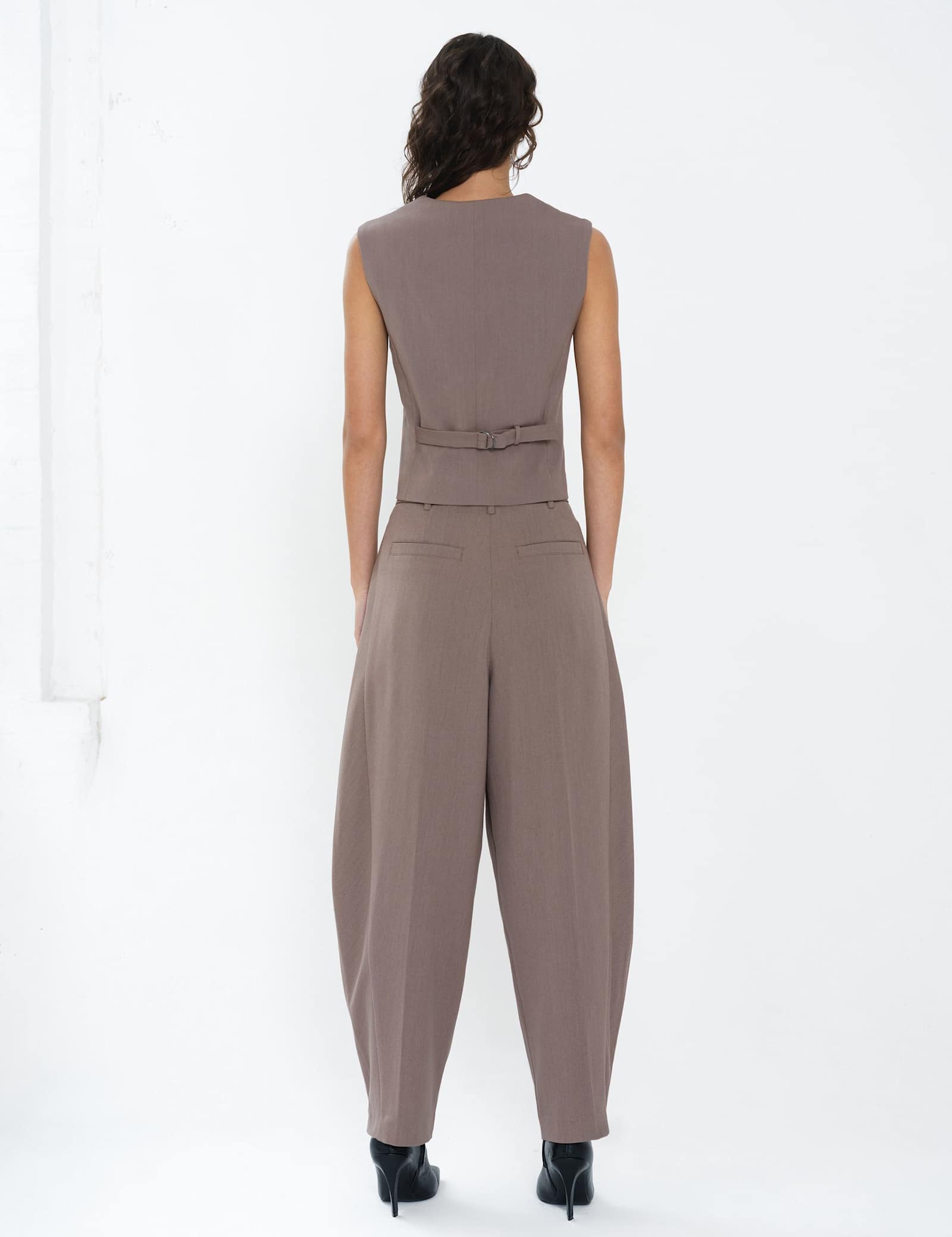 V-Neck Button Through Waistcoat - image 5