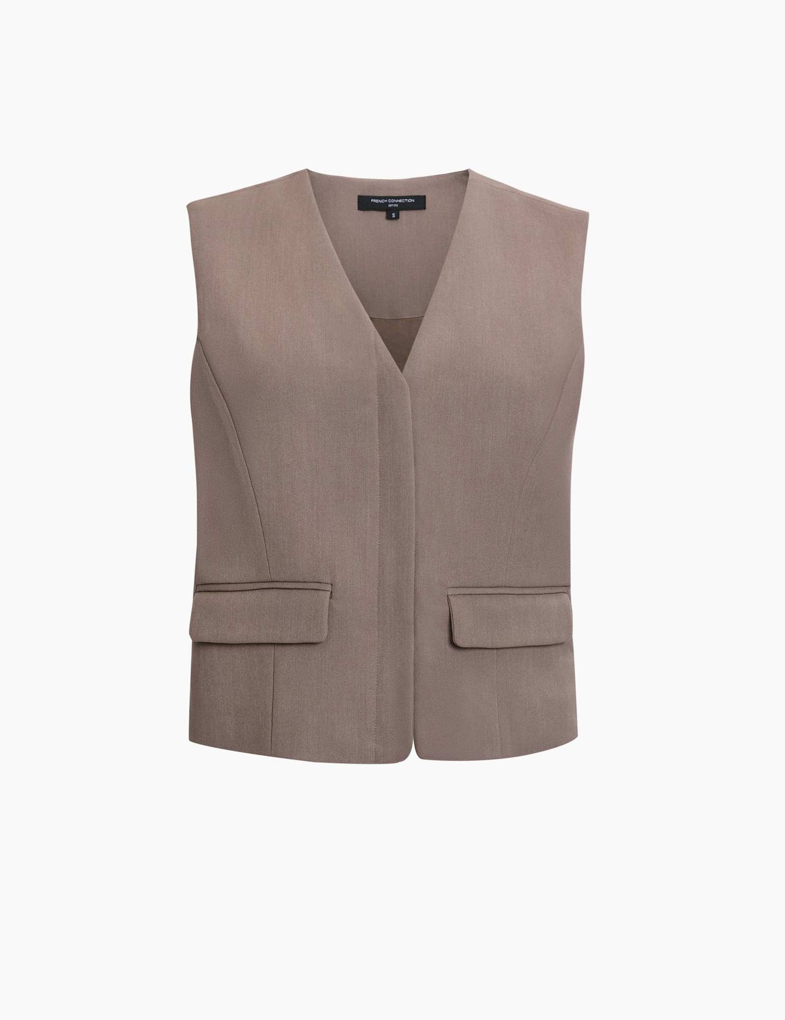 V-Neck Button Through Waistcoat - image 1