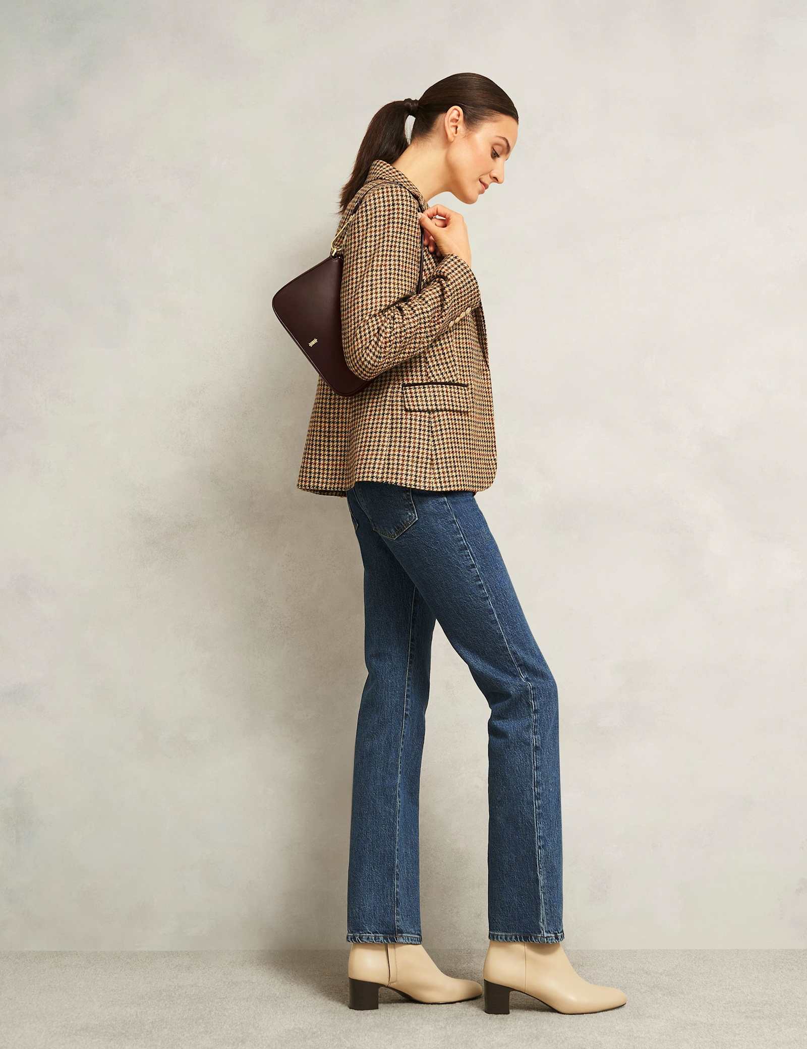 Leather Shoulder Bag - image 3