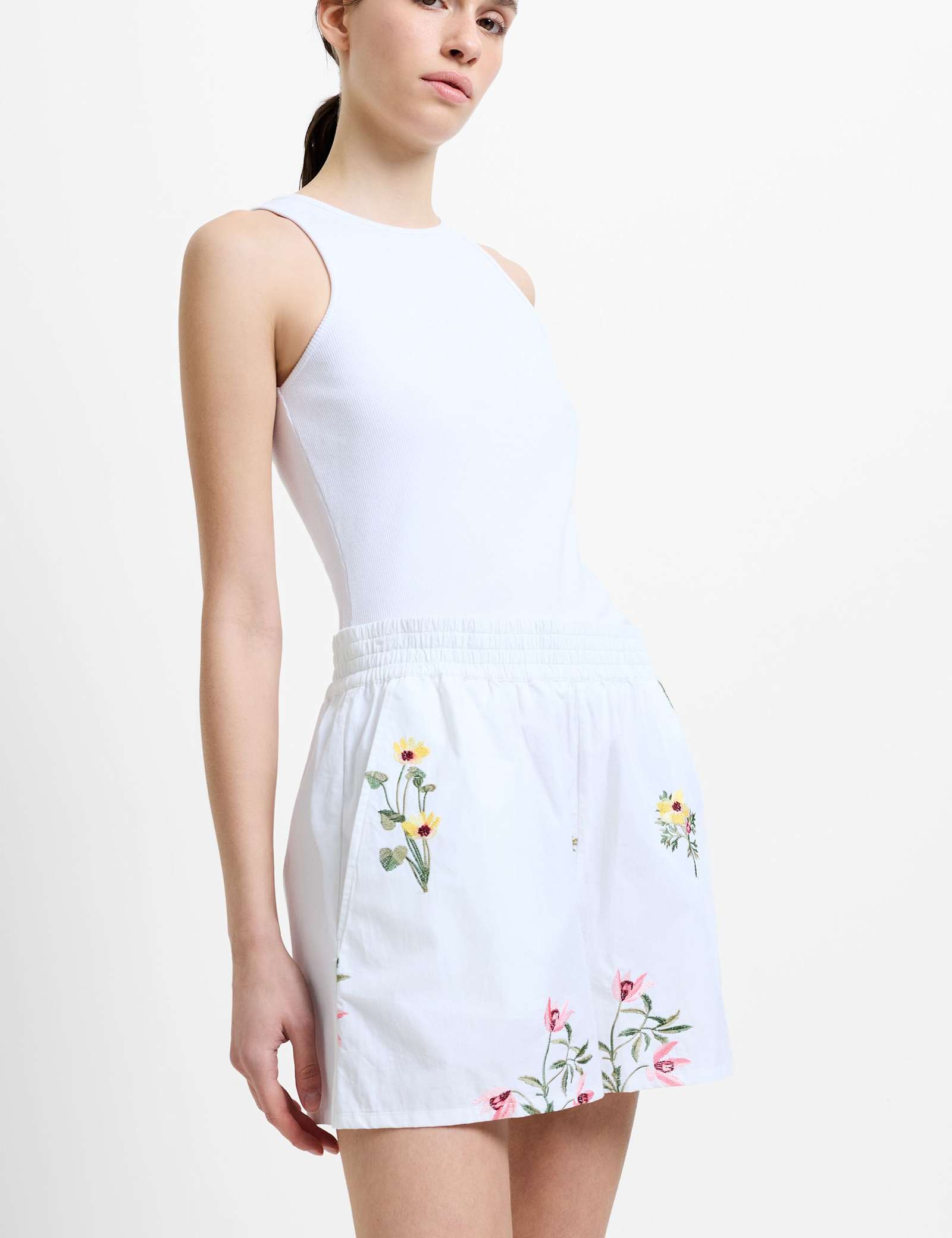 Pure Cotton Floral Shorts - image 5