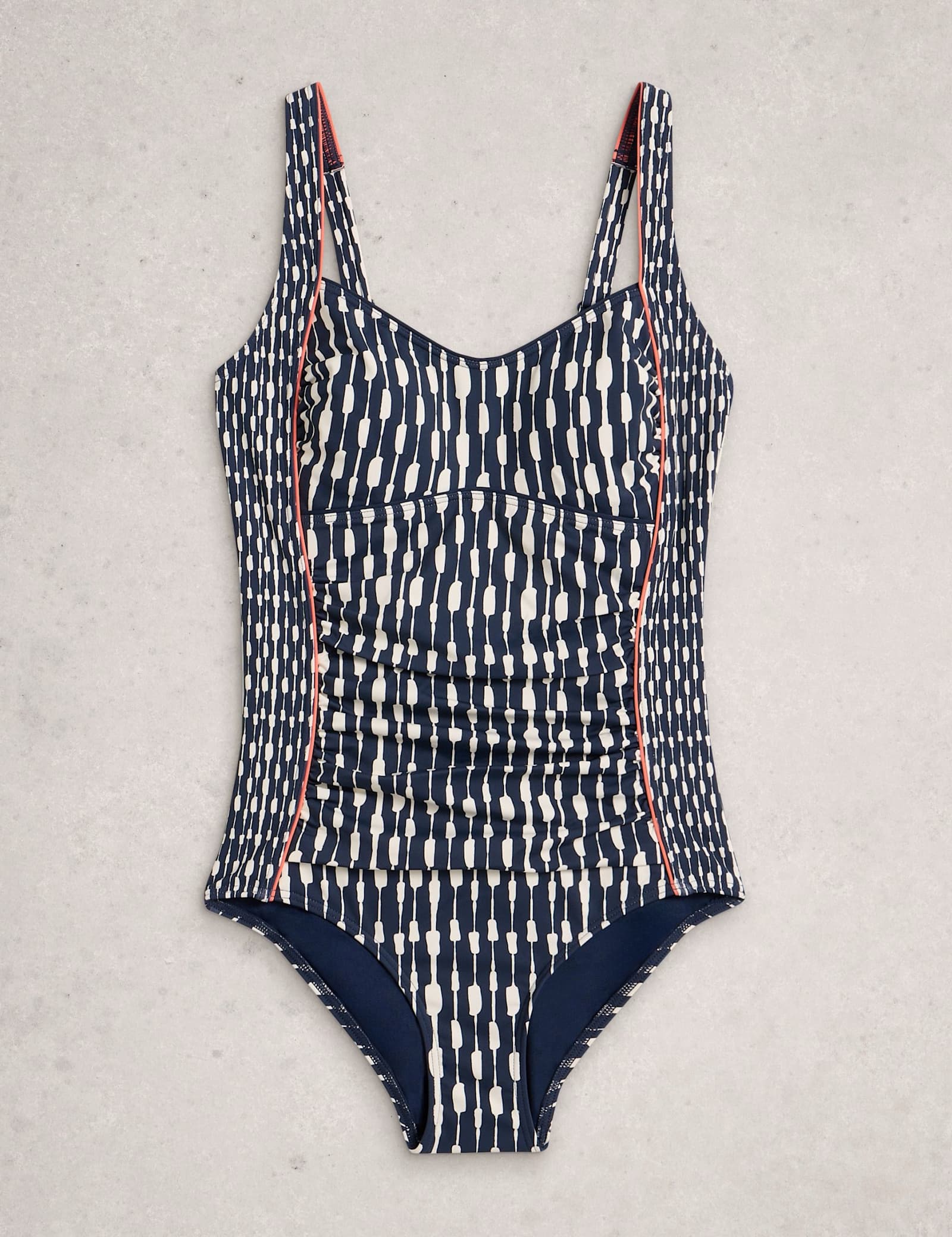 Splash Control Printed Ruched Swimsuit - image 1