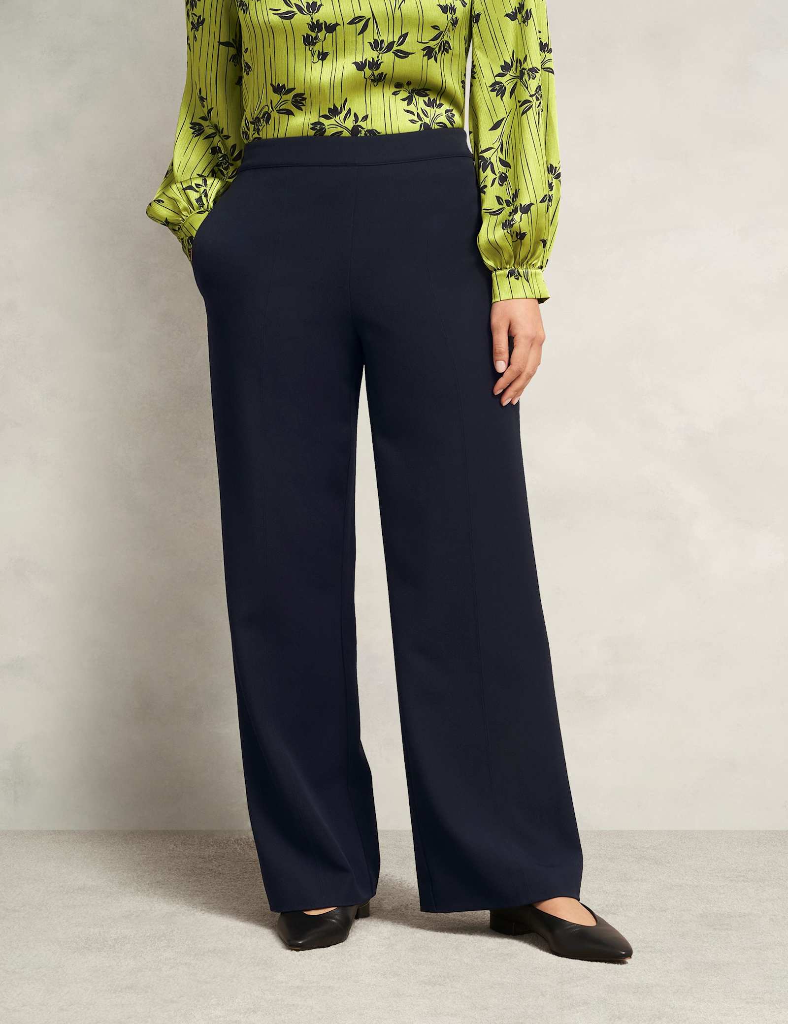 Straight Leg Trousers - image 3